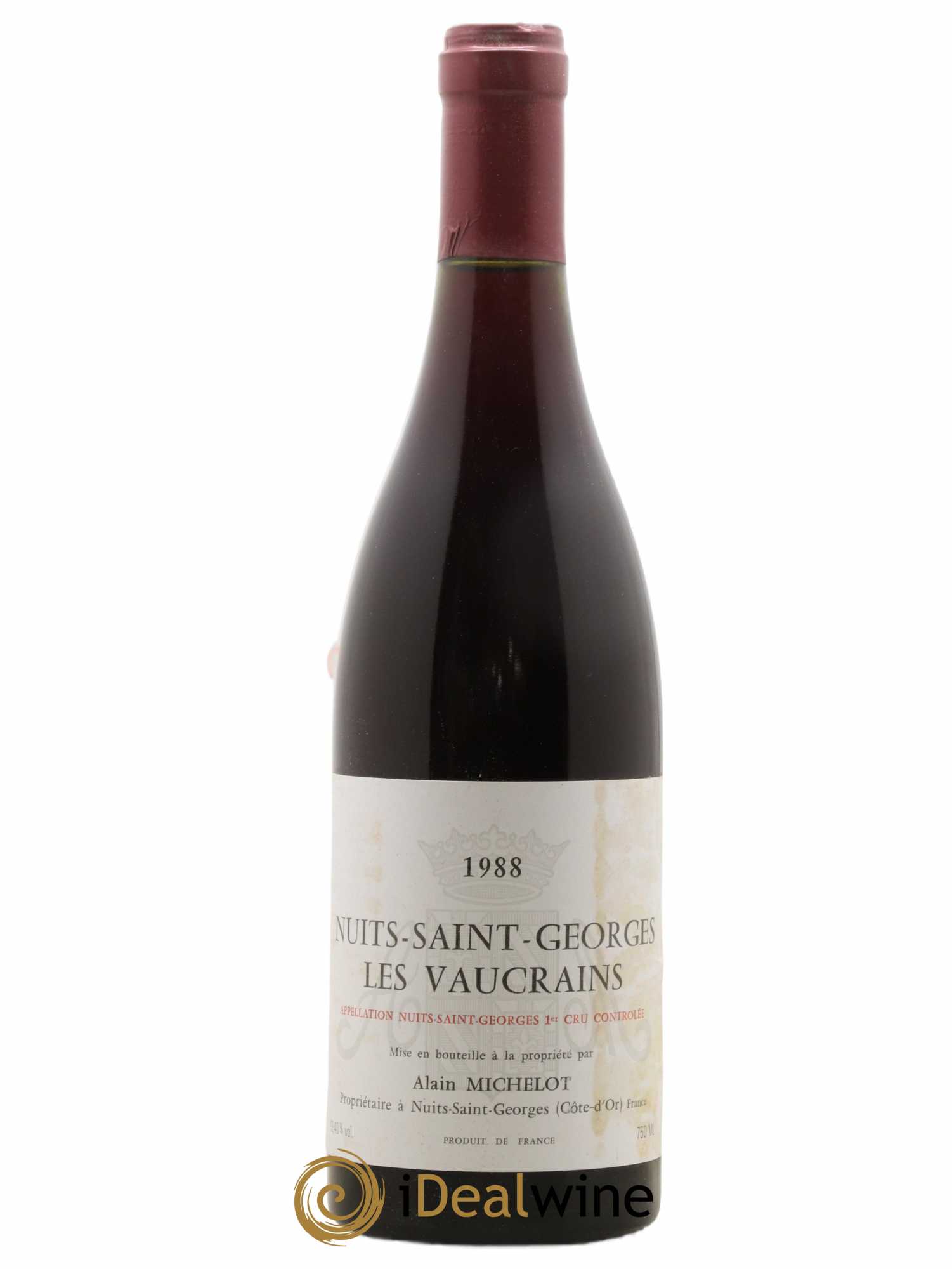 Nuits-Saint-Georges 1er Cru 1988 - Posten von 1 Flasche - 0