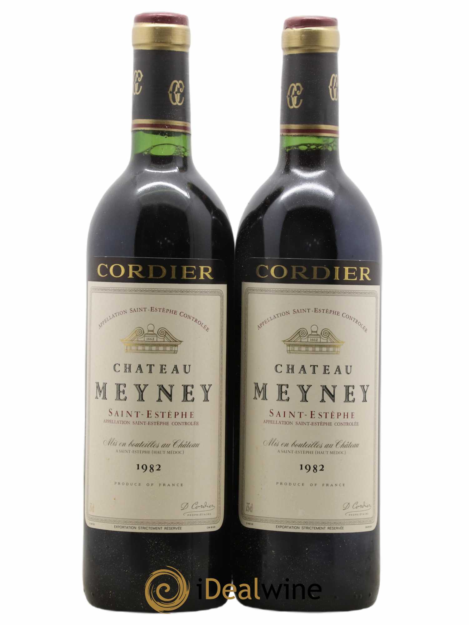 Château Meyney 1982 - Lot de 2 bouteilles - 0