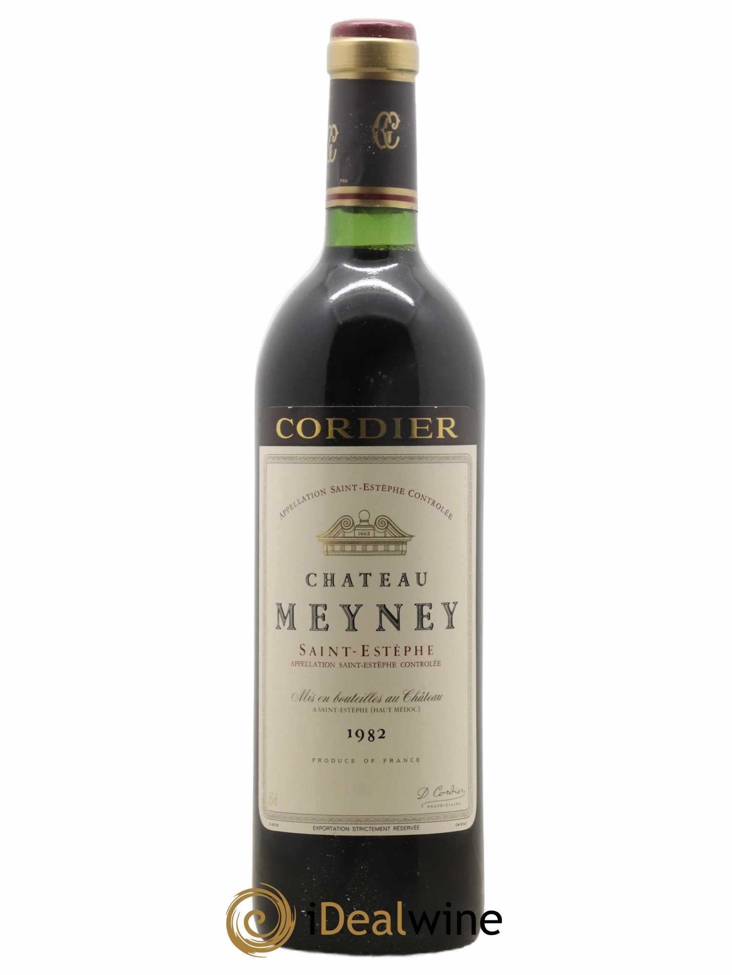 Château Meyney 1982 - Lot de 1 bouteille - 0