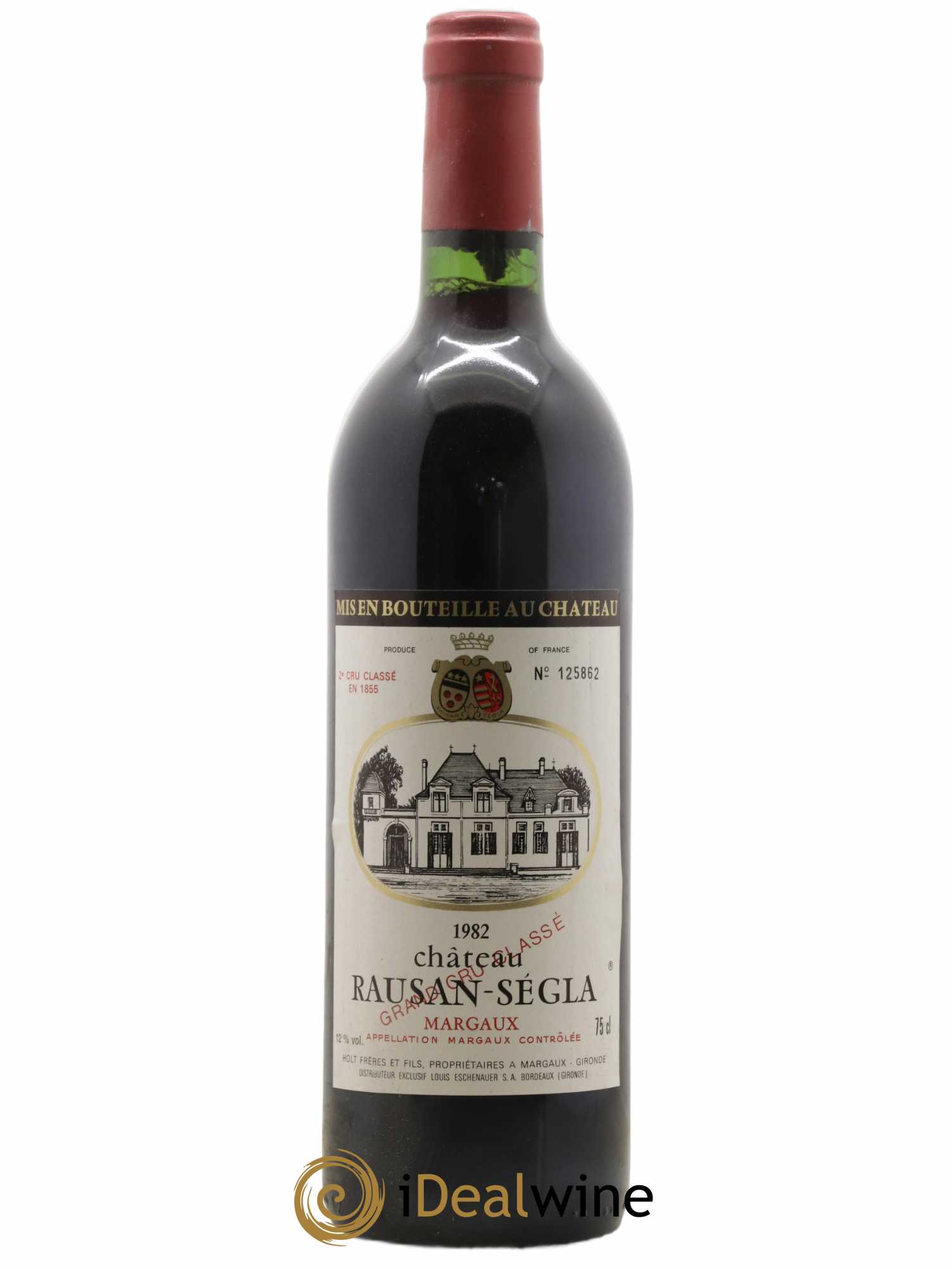 Château Rauzan Ségla Grand Cru Classé 1982 - Lot de 1 bouteille - 0