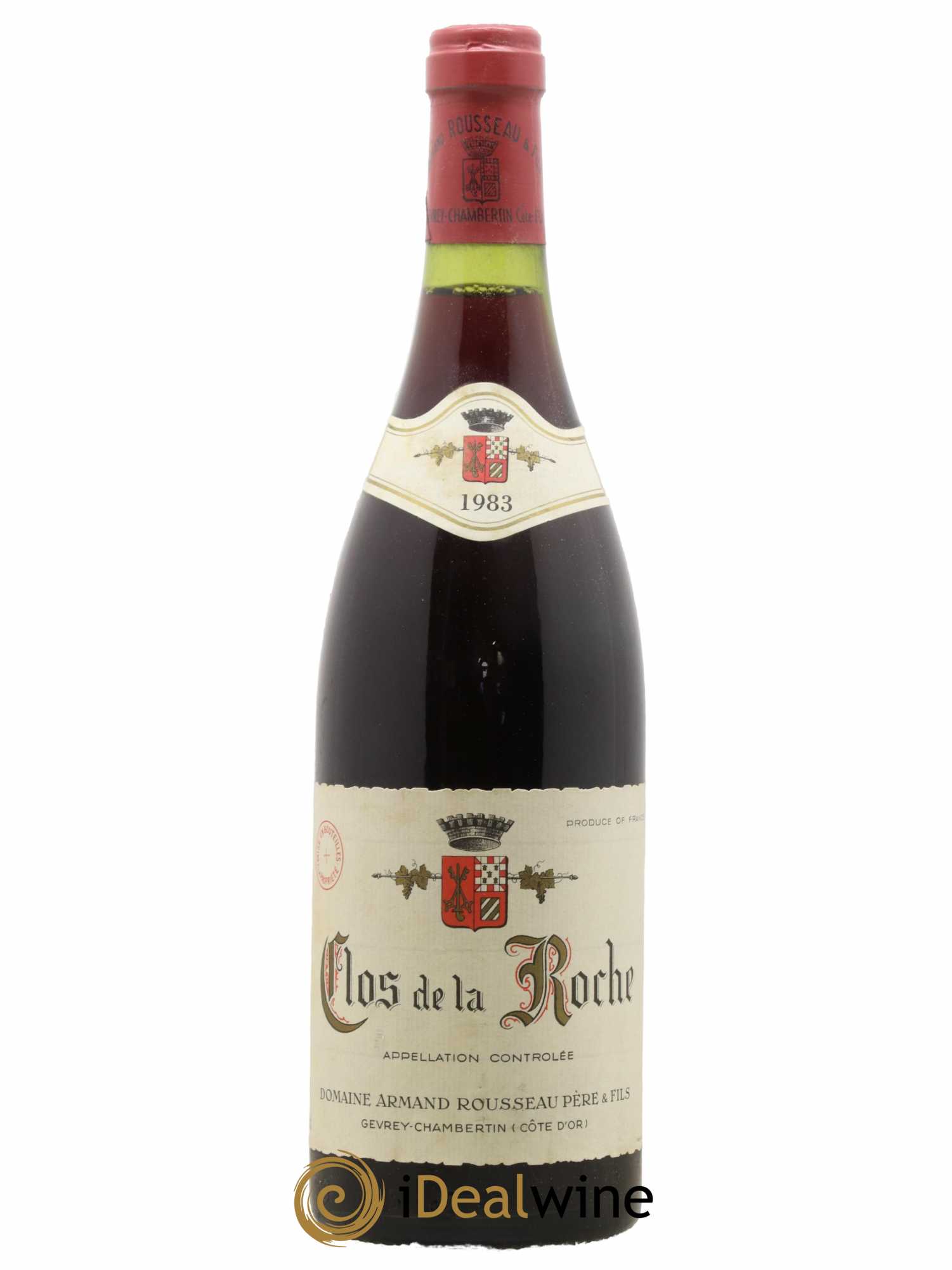 Clos de la Roche Grand Cru Armand Rousseau (Domaine) 1983 - Lot de 1 bouteille - 0