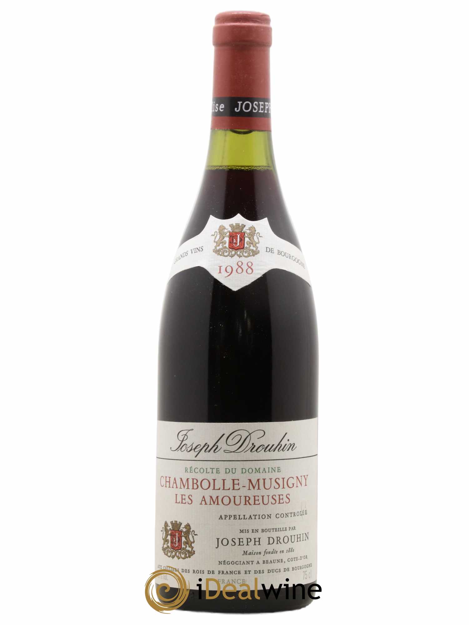 Chambolle-Musigny 1er Cru Les Amoureuses Joseph Drouhin 1988 - Lot de 1 bouteille - 0