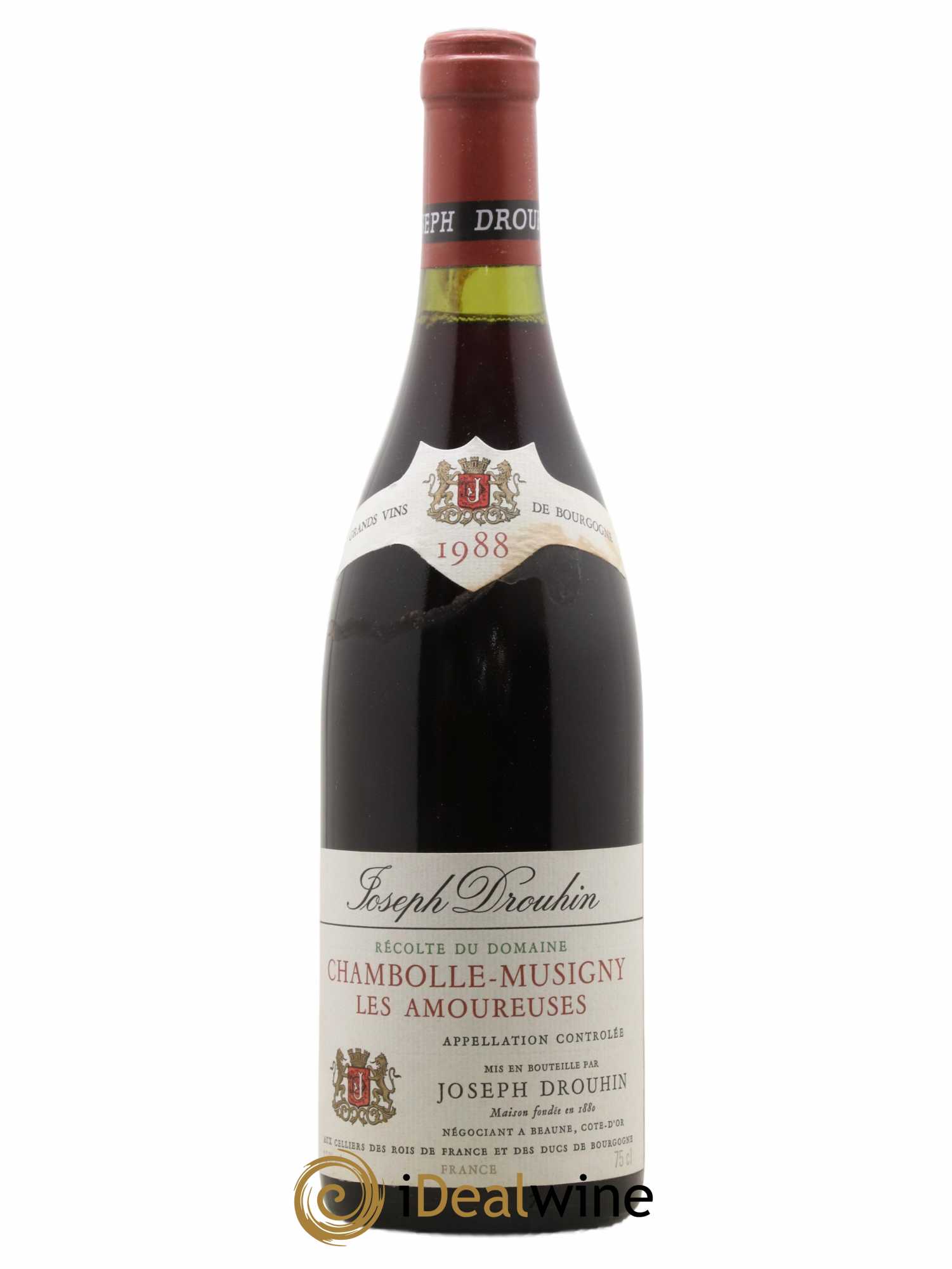 Chambolle-Musigny 1er Cru Les Amoureuses Joseph Drouhin 1988 - Lot de 1 bouteille - 0