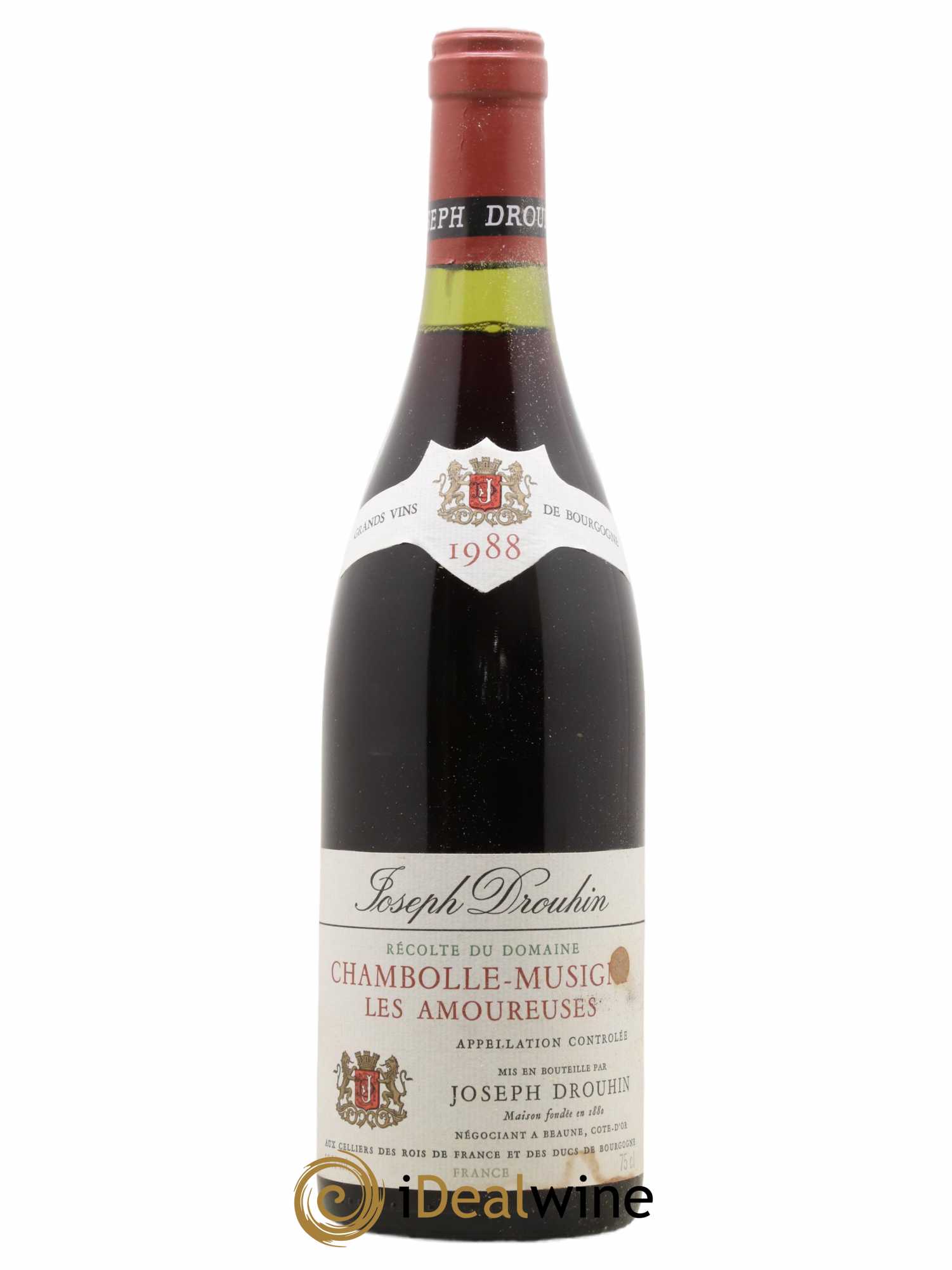Chambolle-Musigny 1er Cru Les Amoureuses Joseph Drouhin 1988 - Lot de 1 bouteille - 0