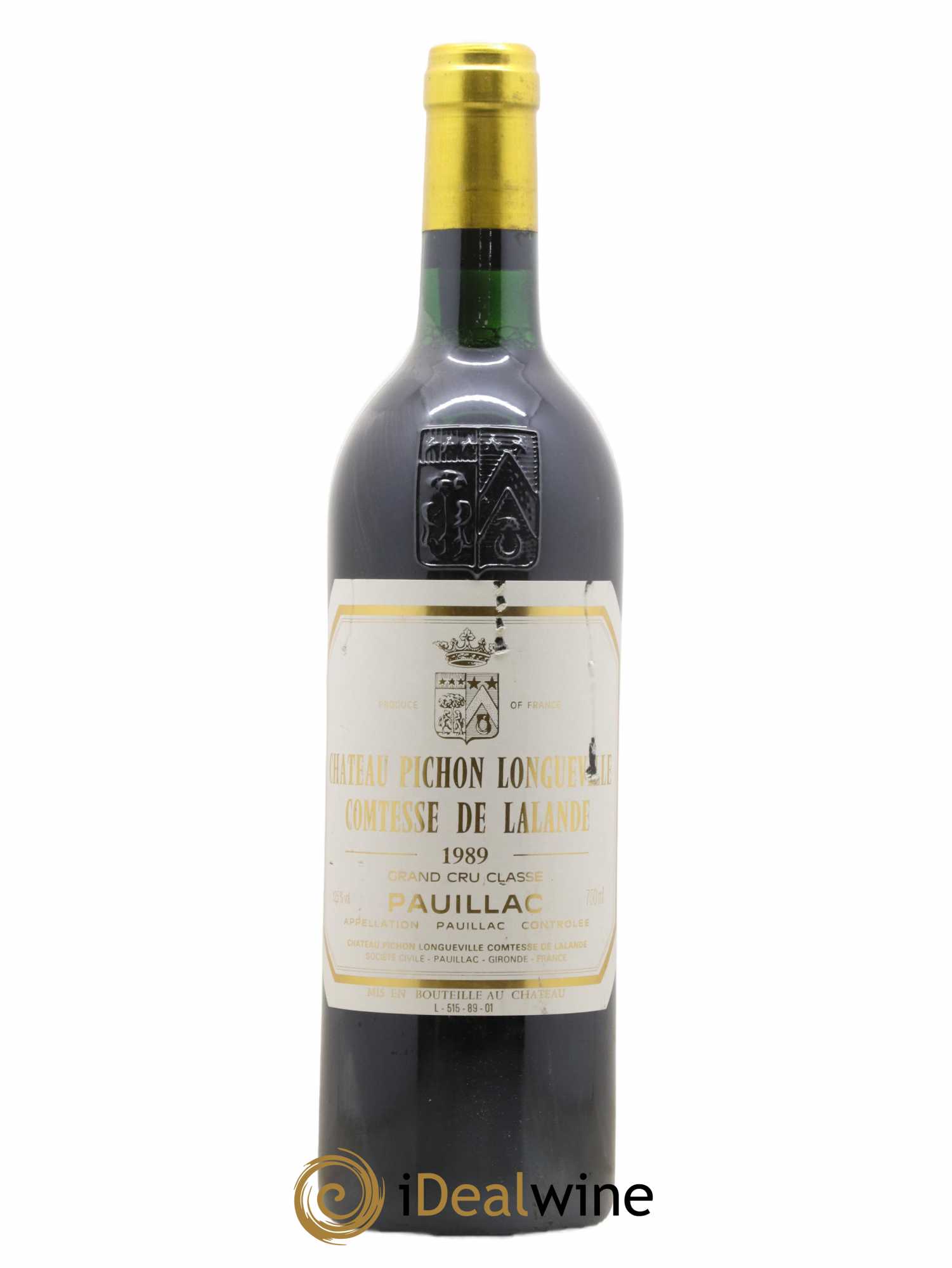 Château Pichon Longueville Comtesse de Lalande 2ème Grand Cru Classé 1989 - Lot of 1 bottle - 0