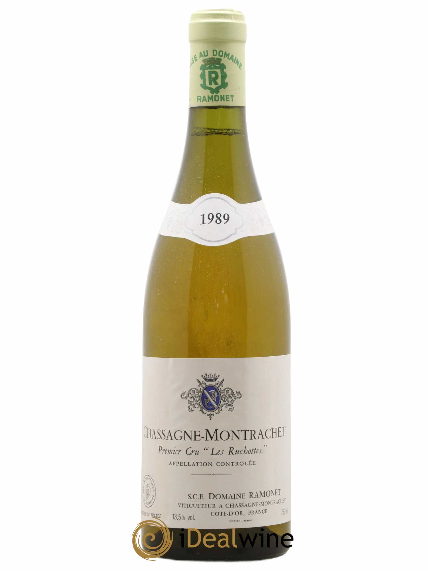 Chassagne-Montrachet 1er Cru Les Ruchottes Ramonet (Domaine) 1989 - Lot de 1 bouteille - 0