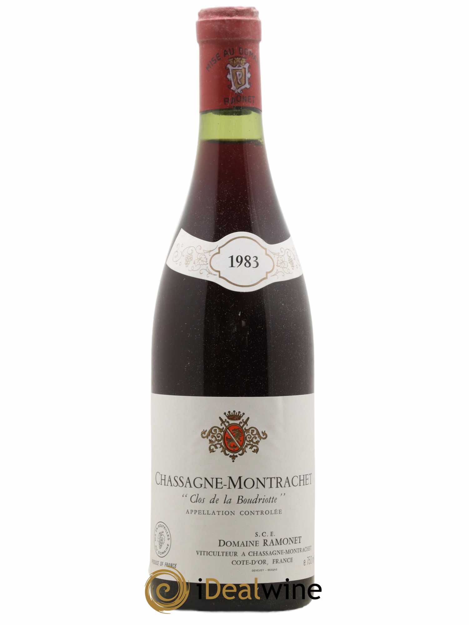 Chassagne-Montrachet 1er Cru Clos de la Boudriotte Ramonet (Domaine) 1983 - Lot de 1 bouteille - 0