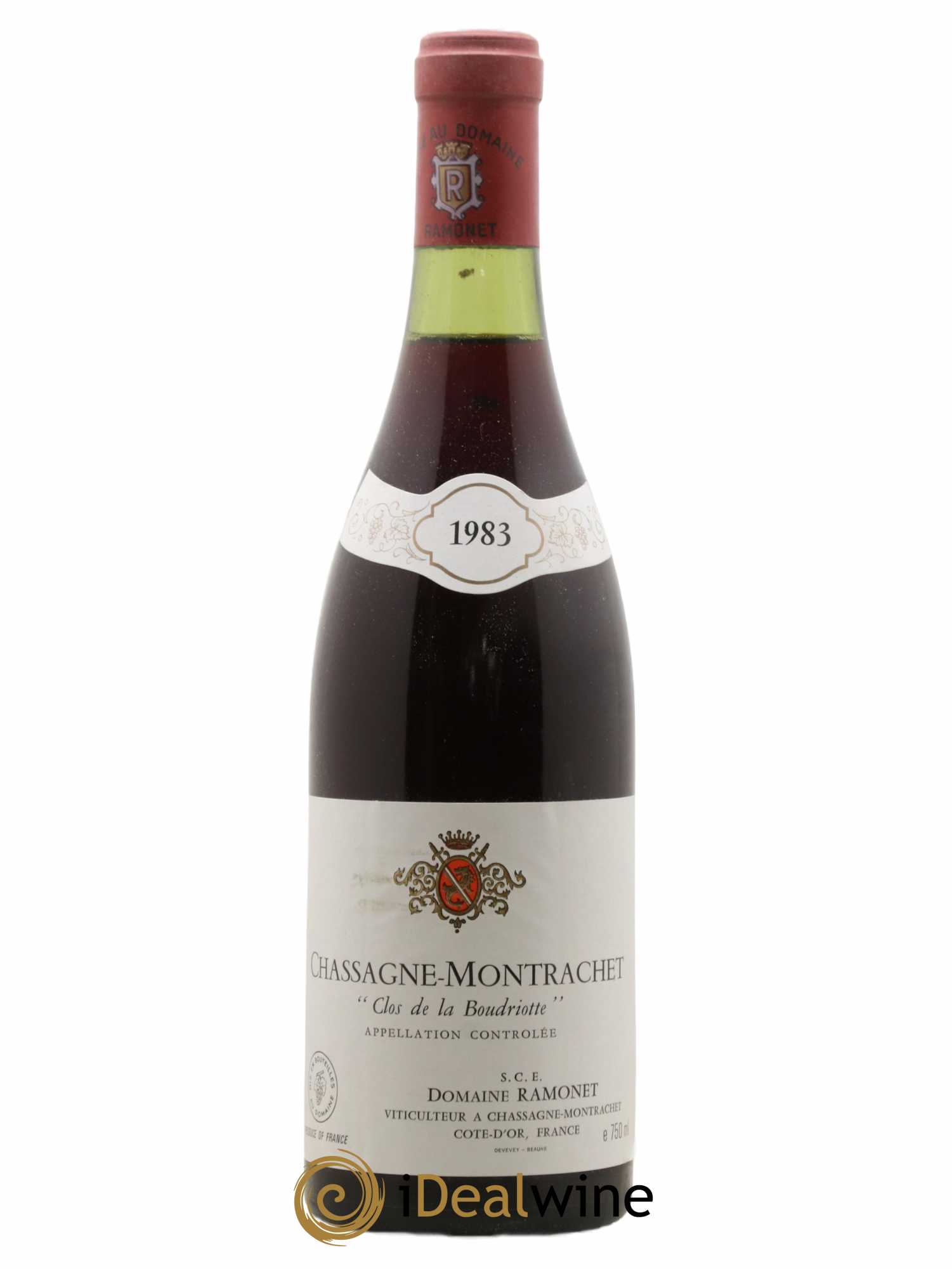 Chassagne-Montrachet 1er Cru Clos de la Boudriotte Ramonet (Domaine) 1983 - Lot de 1 bouteille - 0