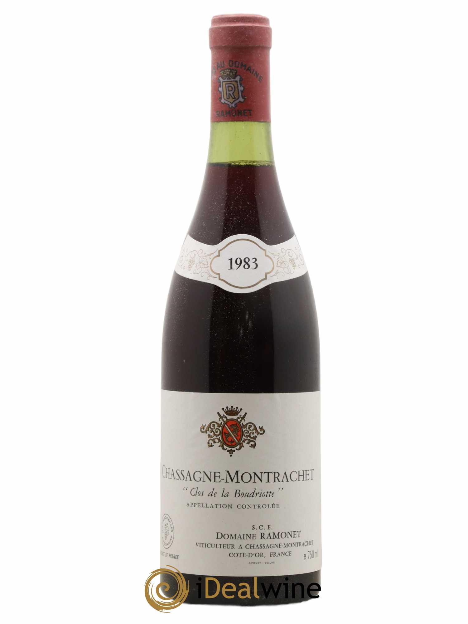 Chassagne-Montrachet 1er Cru Clos de la Boudriotte Ramonet (Domaine) 1983 - Lot de 1 bouteille - 0
