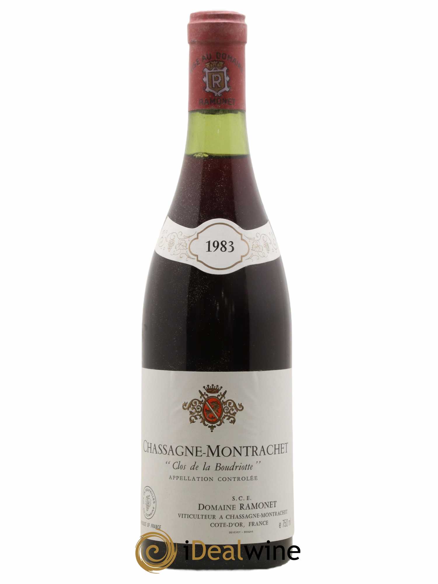 Chassagne-Montrachet 1er Cru Clos de la Boudriotte Ramonet (Domaine) 1983 - Lot de 1 bouteille - 0