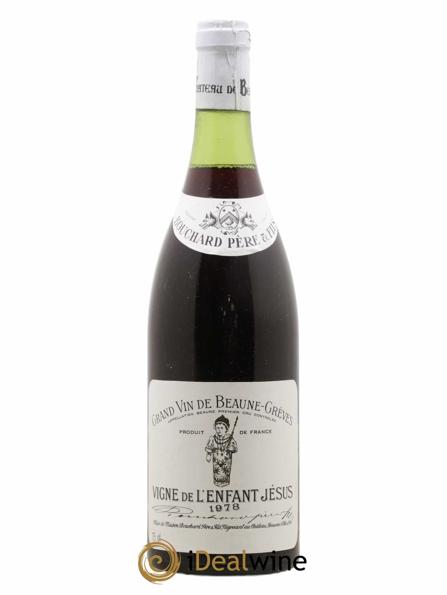 Beaune 1er Cru Grèves - Vigne de l'Enfant Jésus Bouchard Père & Fils Grèves 1978 - Lot de 1 bouteille - 0