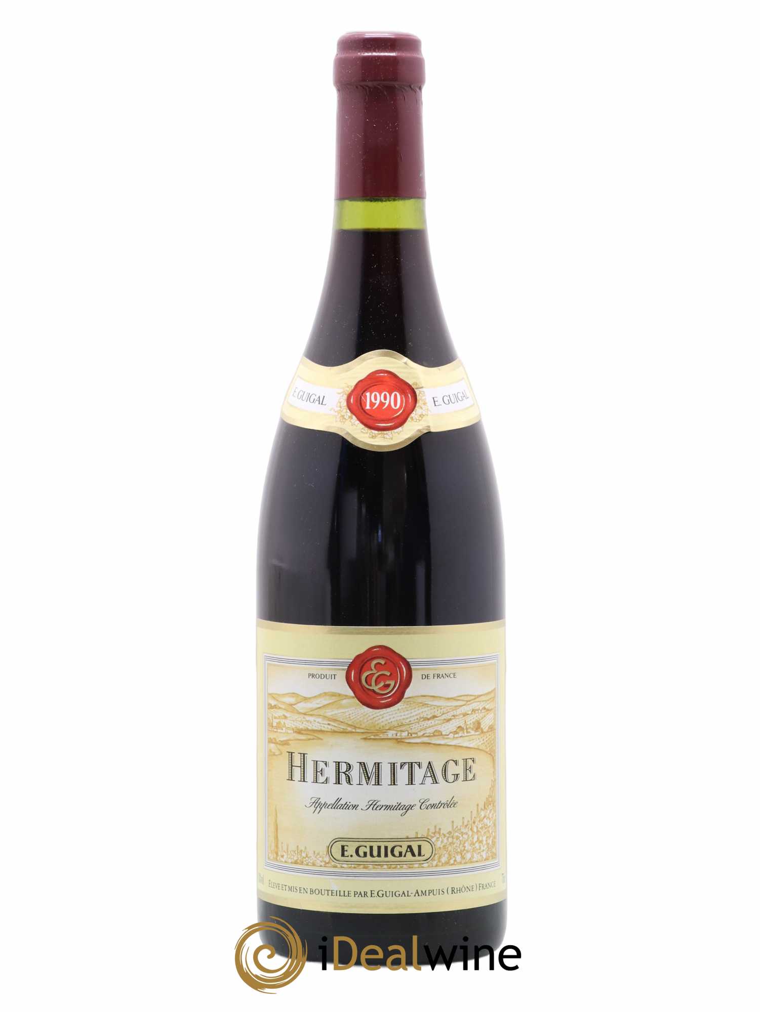 Hermitage Guigal 1990 - Lot de 1 bouteille - 0