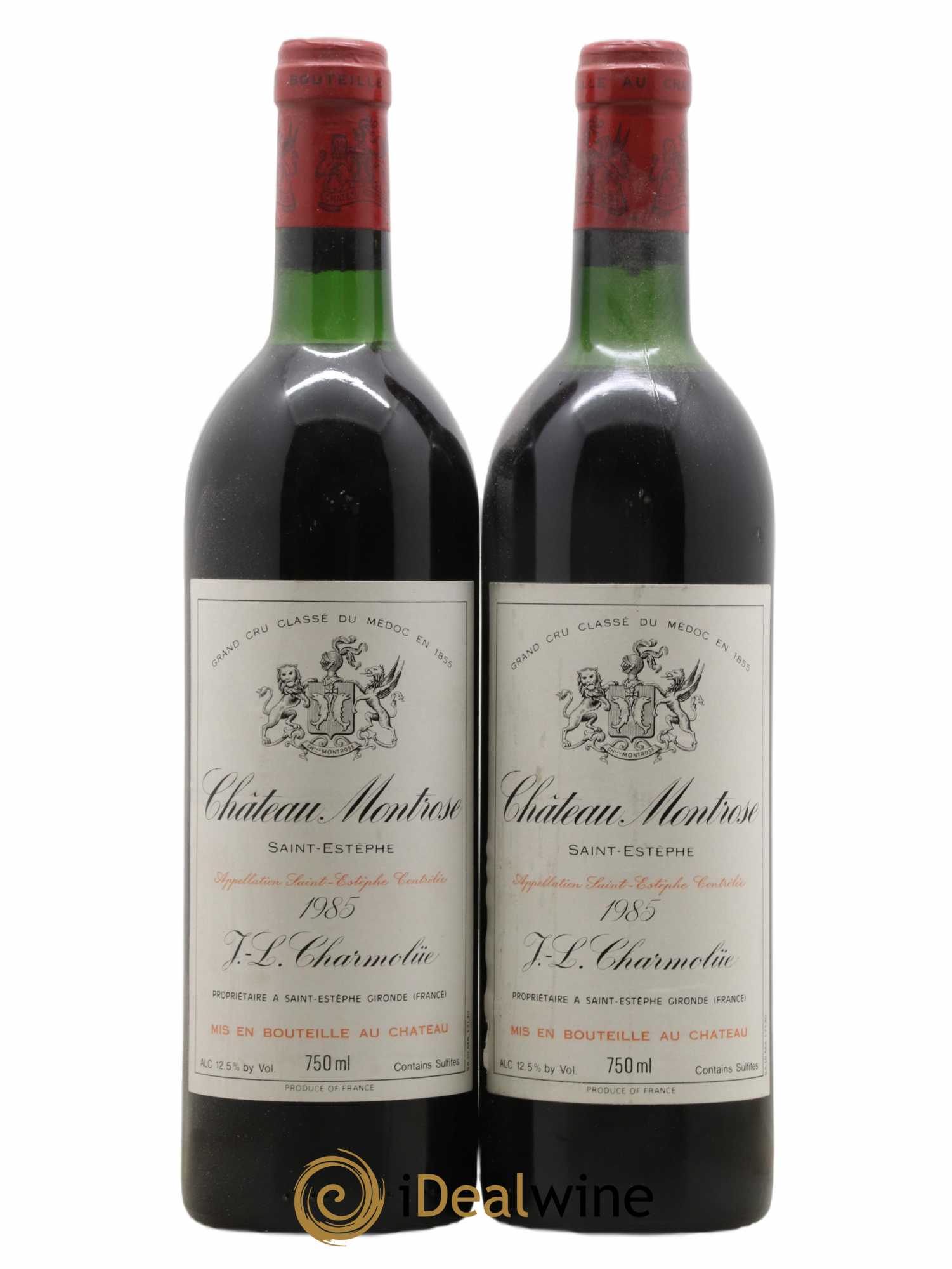 Château Montrose 2ème Grand Cru Classé 1985 - Lot de 2 bouteilles - 0