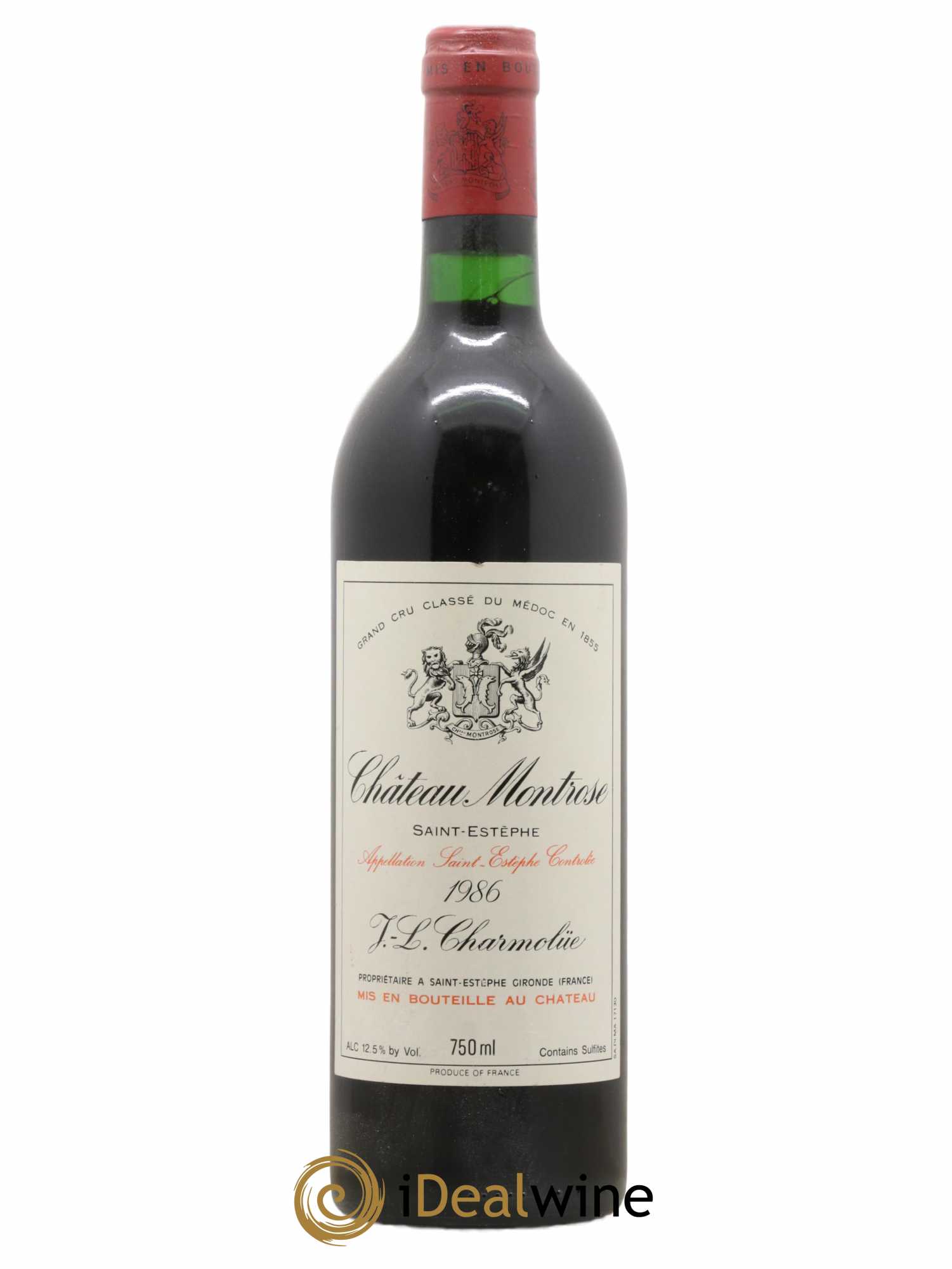Château Montrose 2ème Grand Cru Classé 1986 - Lot de 1 bouteille - 0
