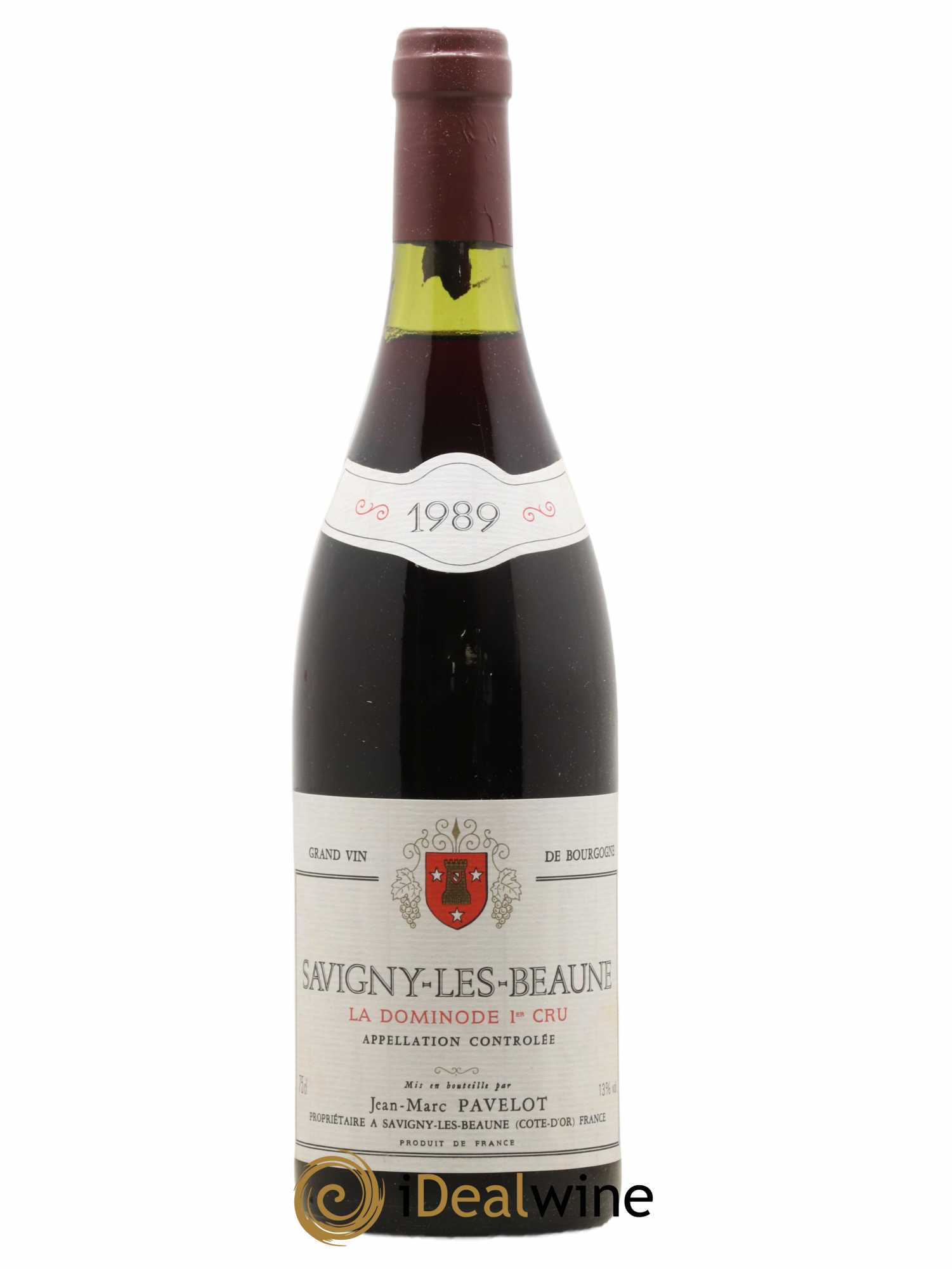 Savigny-lès-Beaune 1er Cru La Dominode Pavelot 1989 - Lot de 1 bouteille - 0