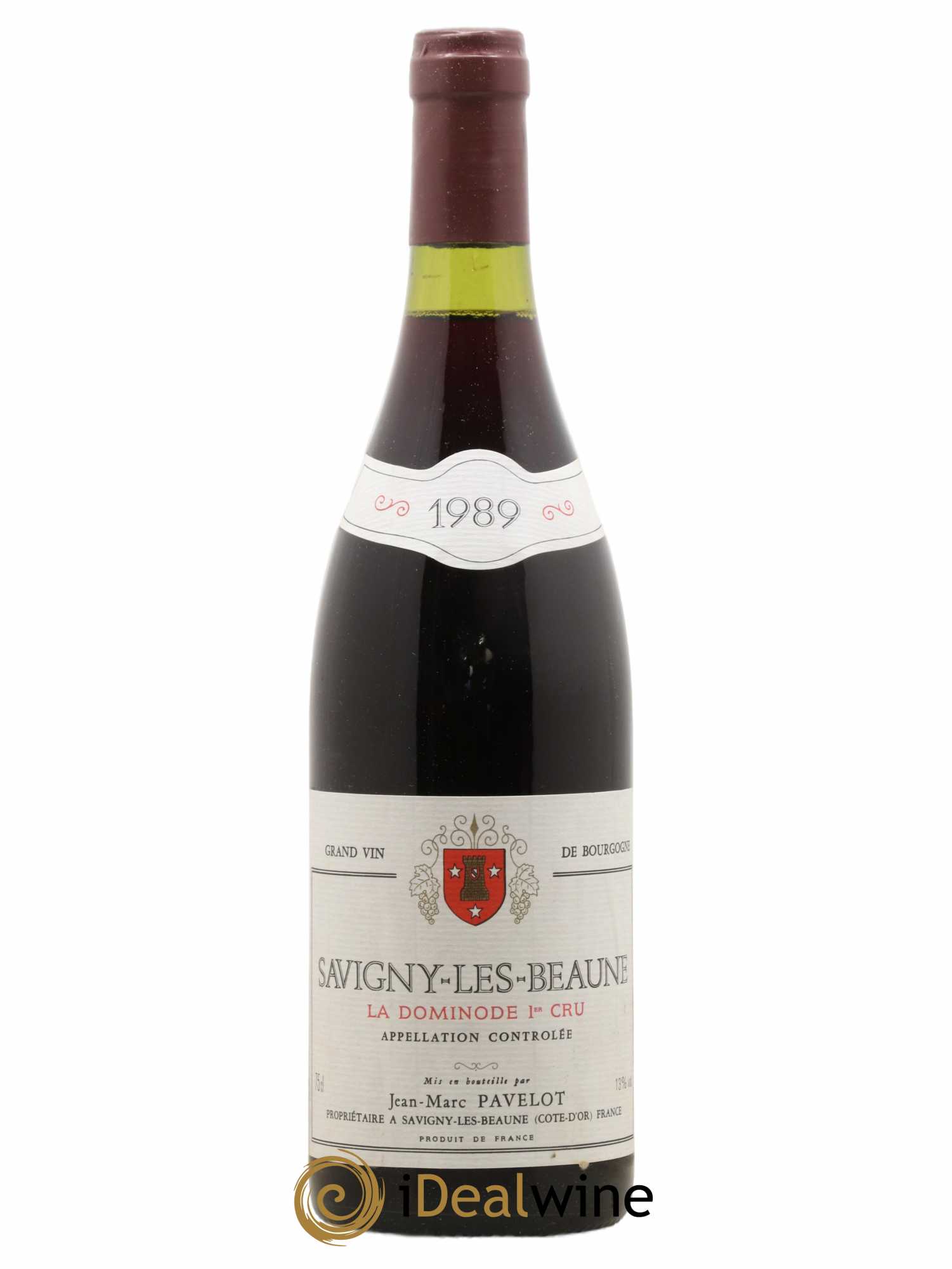 Savigny-lès-Beaune 1er Cru La Dominode Pavelot 1989 - Lot de 1 bouteille - 0