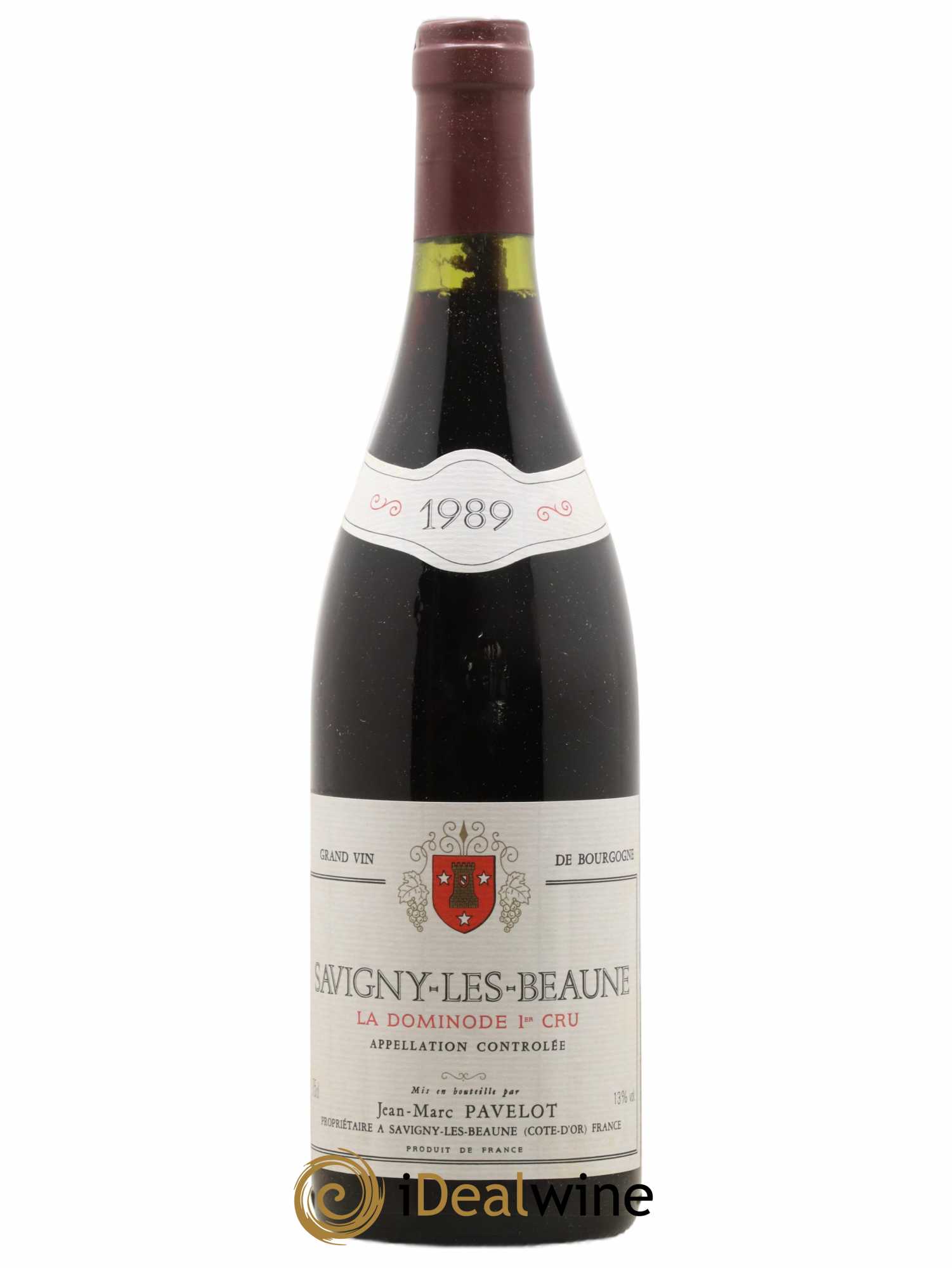 Savigny-lès-Beaune 1er Cru La Dominode Pavelot 1989 - Lot de 1 bouteille - 0