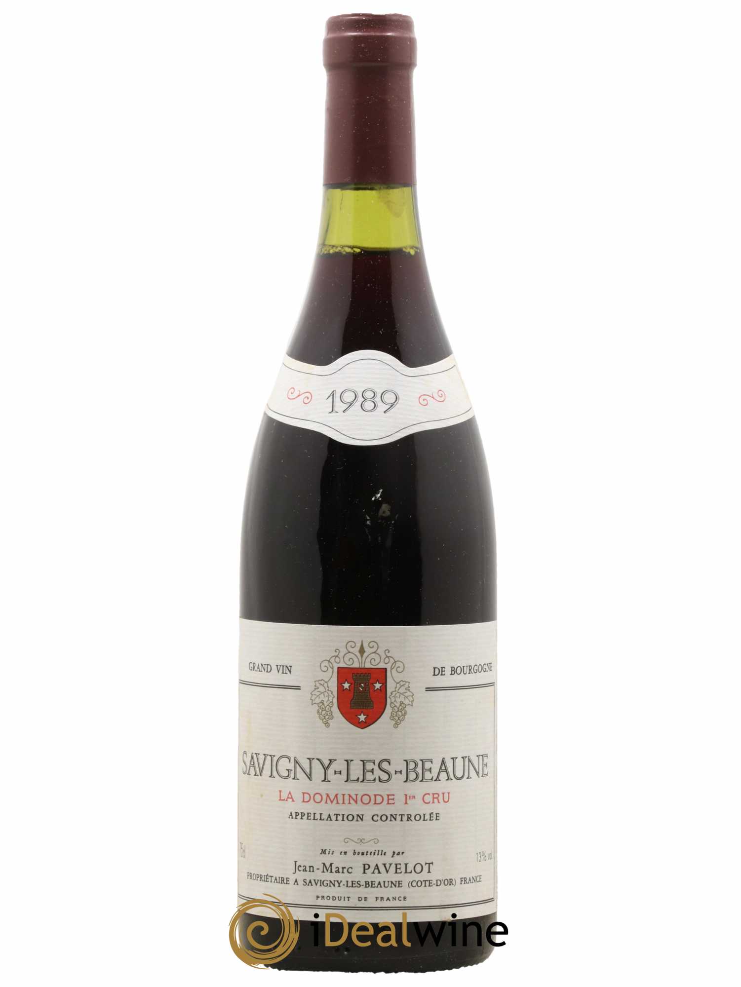 Savigny-lès-Beaune 1er Cru La Dominode Pavelot 1989 - Lot de 1 bouteille - 0