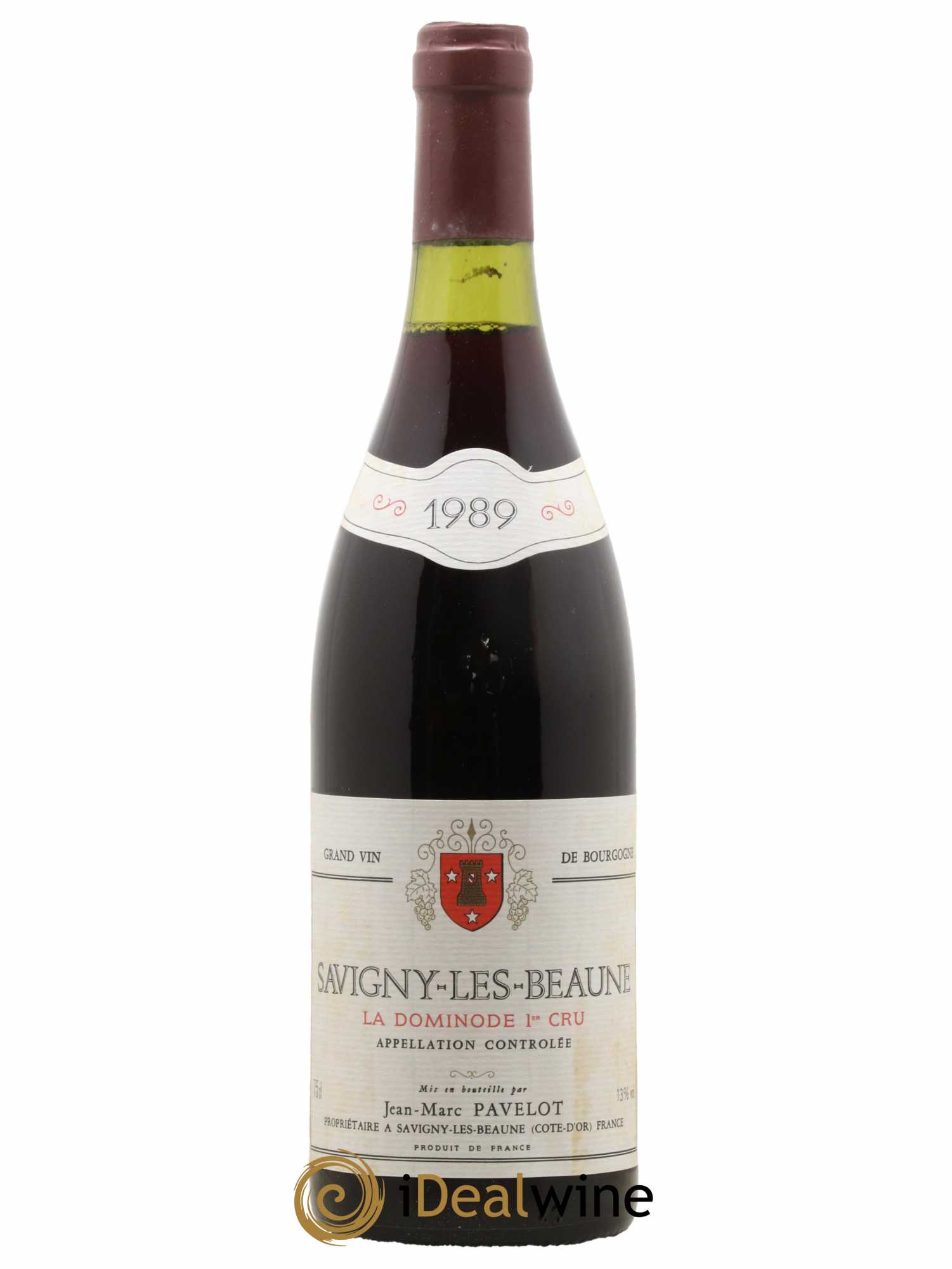 Savigny-lès-Beaune 1er Cru La Dominode Pavelot 1989 - Lot de 1 bouteille - 0