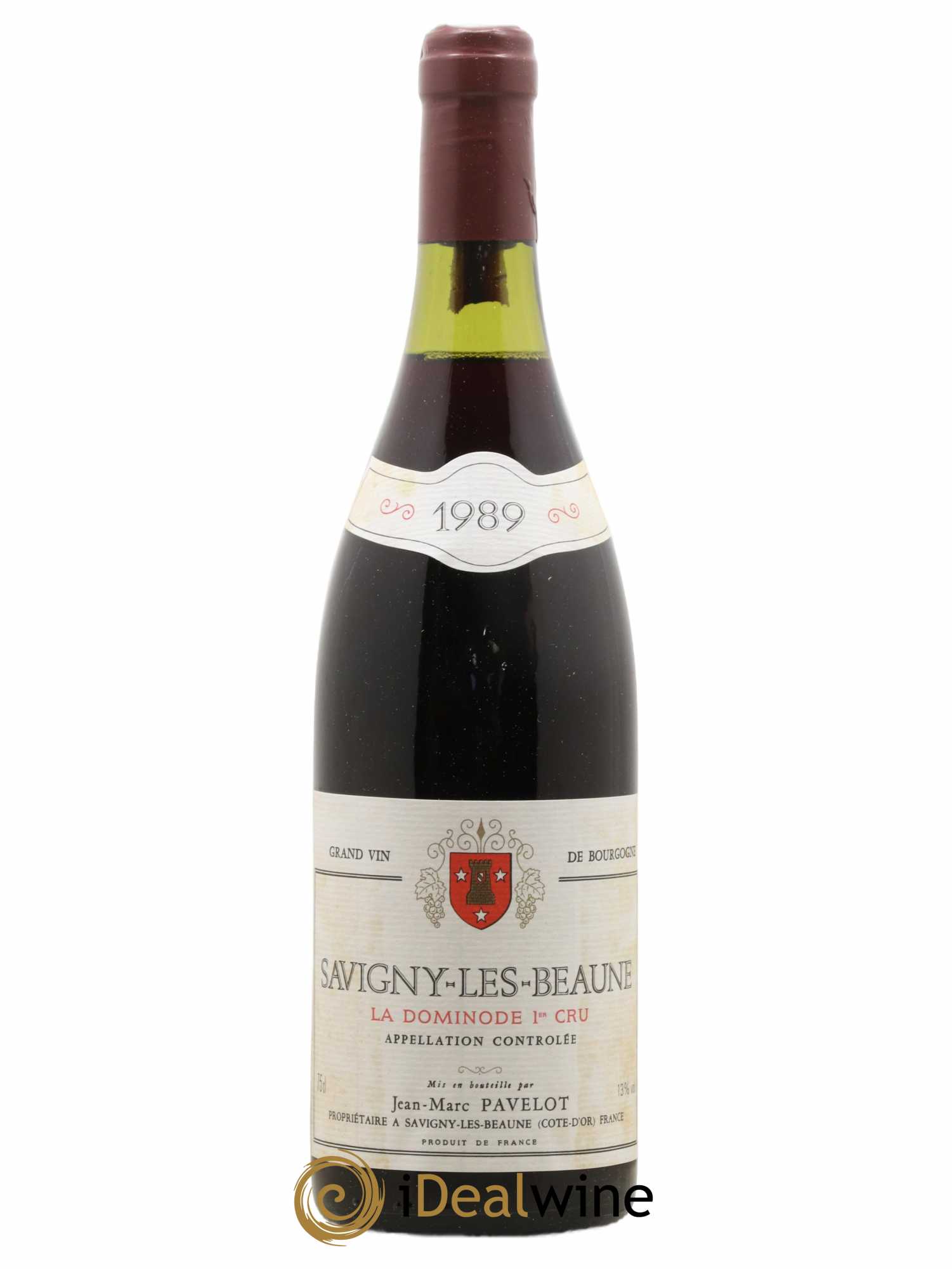 Savigny-lès-Beaune 1er Cru La Dominode Pavelot 1989 - Lot de 1 bouteille - 0