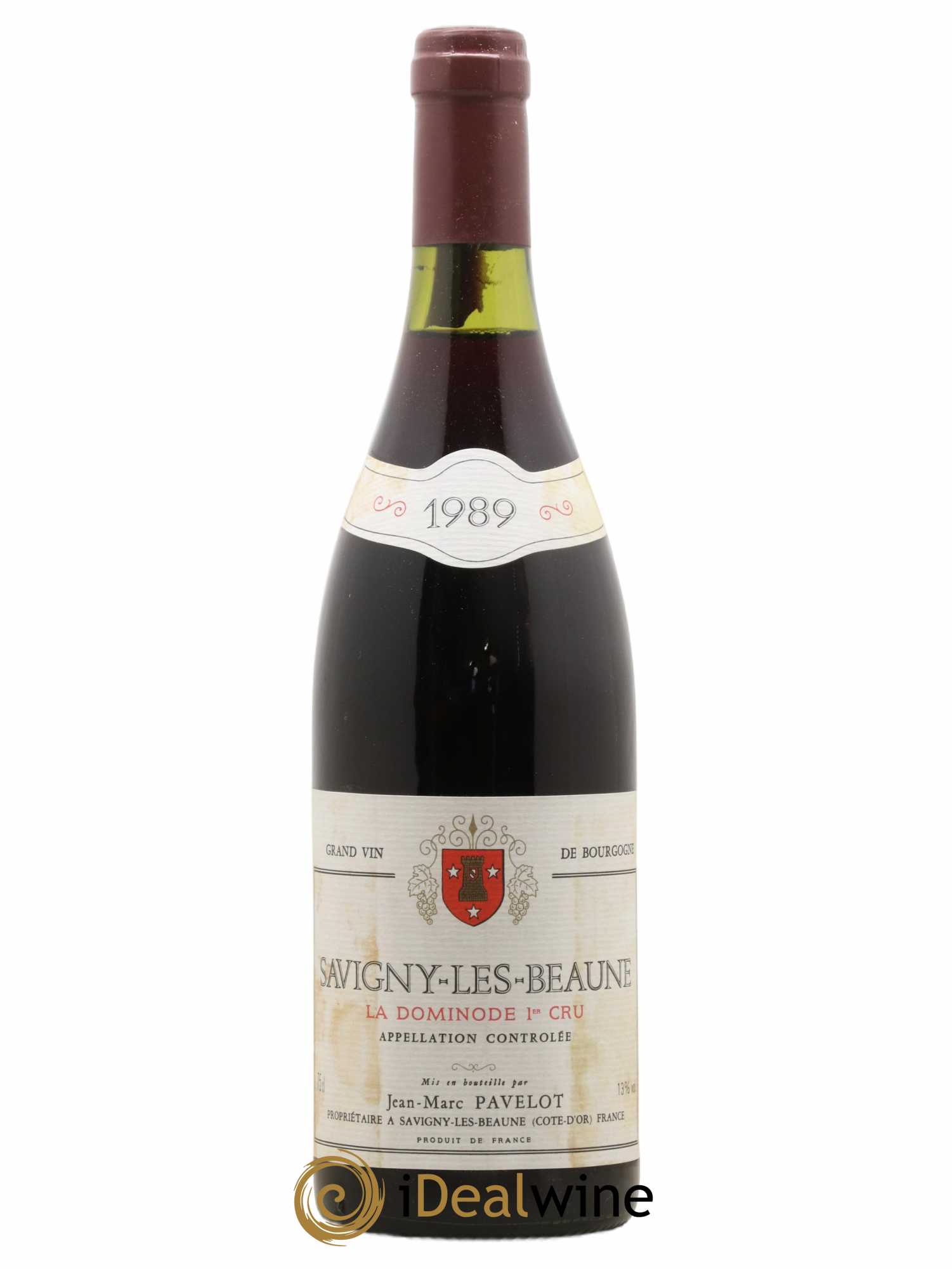 Savigny-lès-Beaune 1er Cru La Dominode Pavelot 1989 - Lot de 1 bouteille - 0