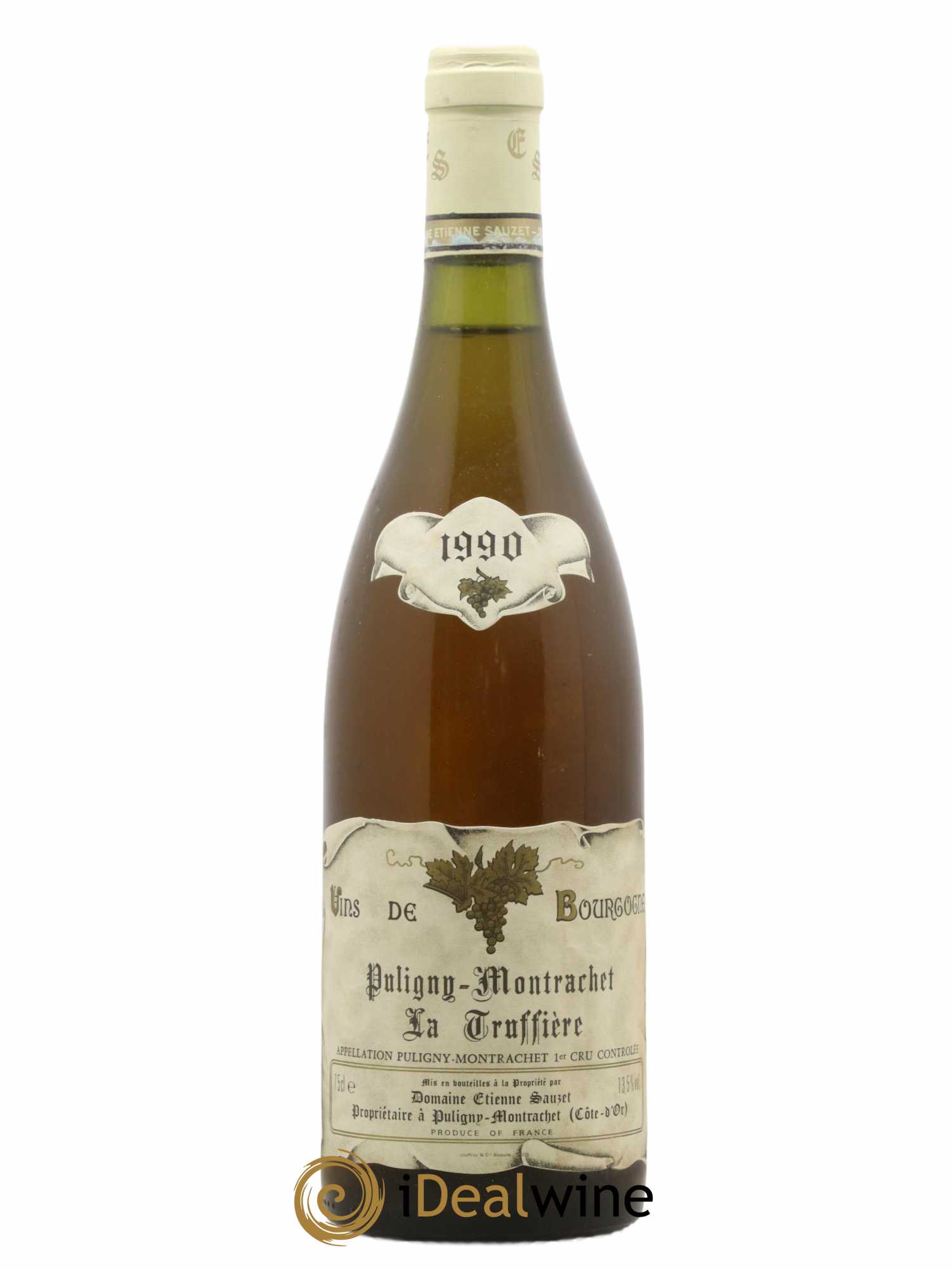 Puligny-Montrachet 1er Cru La Truffière Etienne Sauzet 1990 - Lot of 1 bottle - 0