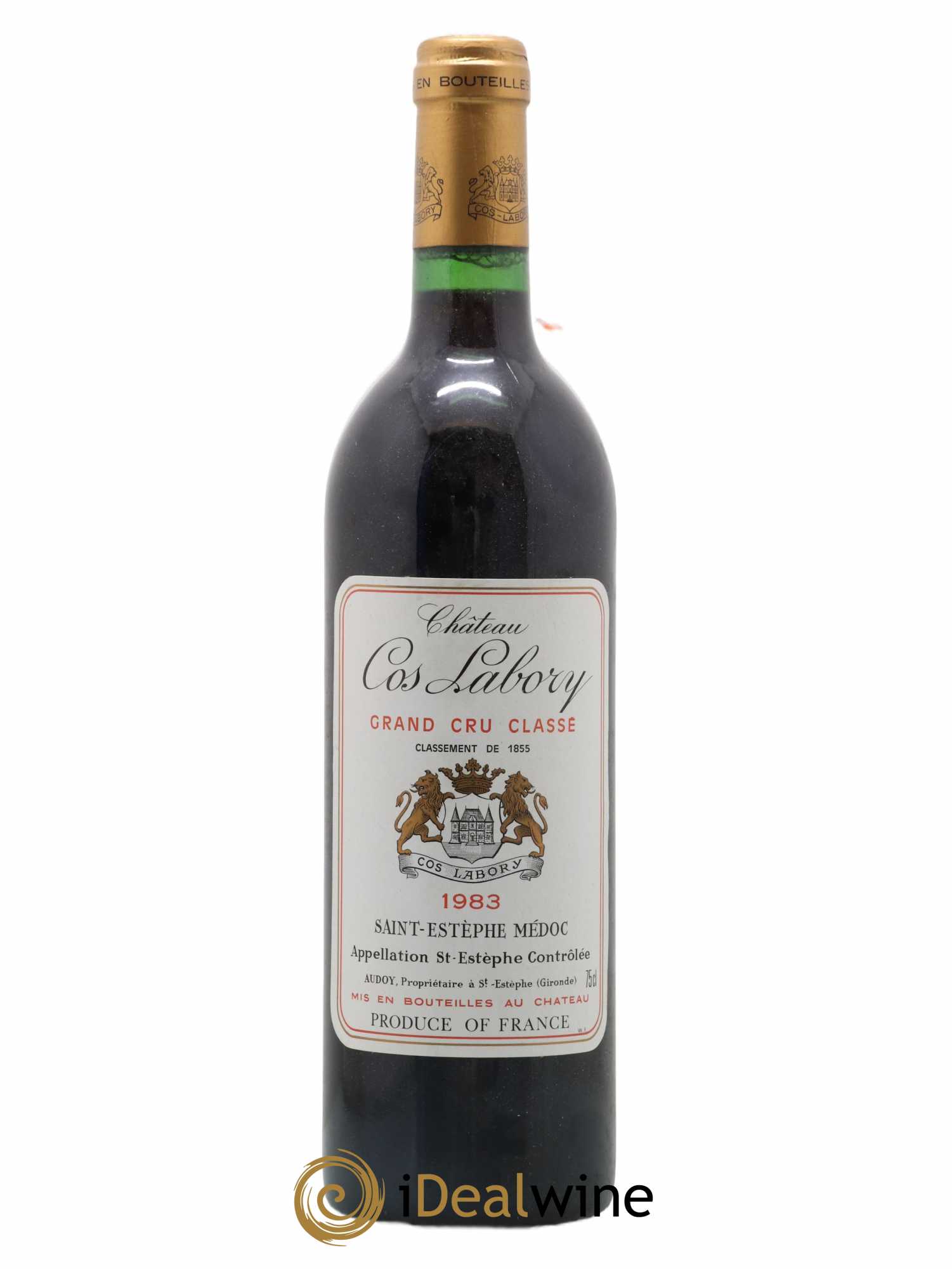 Château Cos Labory 5ème Grand Cru Classé 1983 - Lot de 1 bouteille - 0