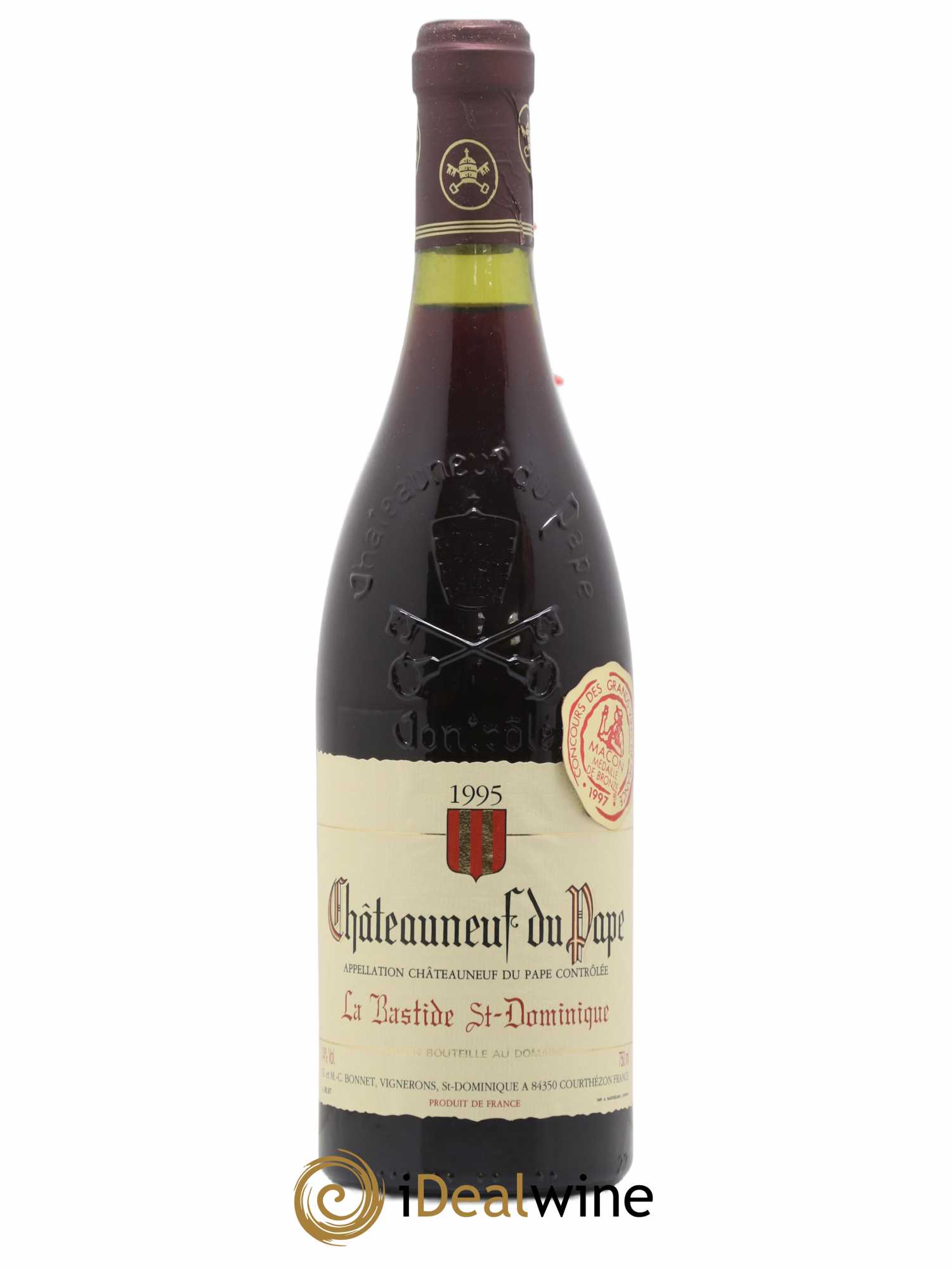 Châteauneuf-du-Pape La Bastide Saint Dominique 1995 - Posten von 1 Flasche - 0