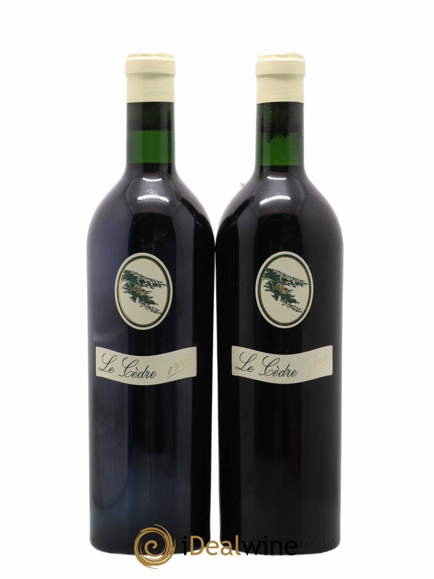 Cahors Château du Cèdre Cuvée Le Cèdre Pascal et Jean-Marc Verhaeghe 1996 - Lot de 2 bouteilles - 0