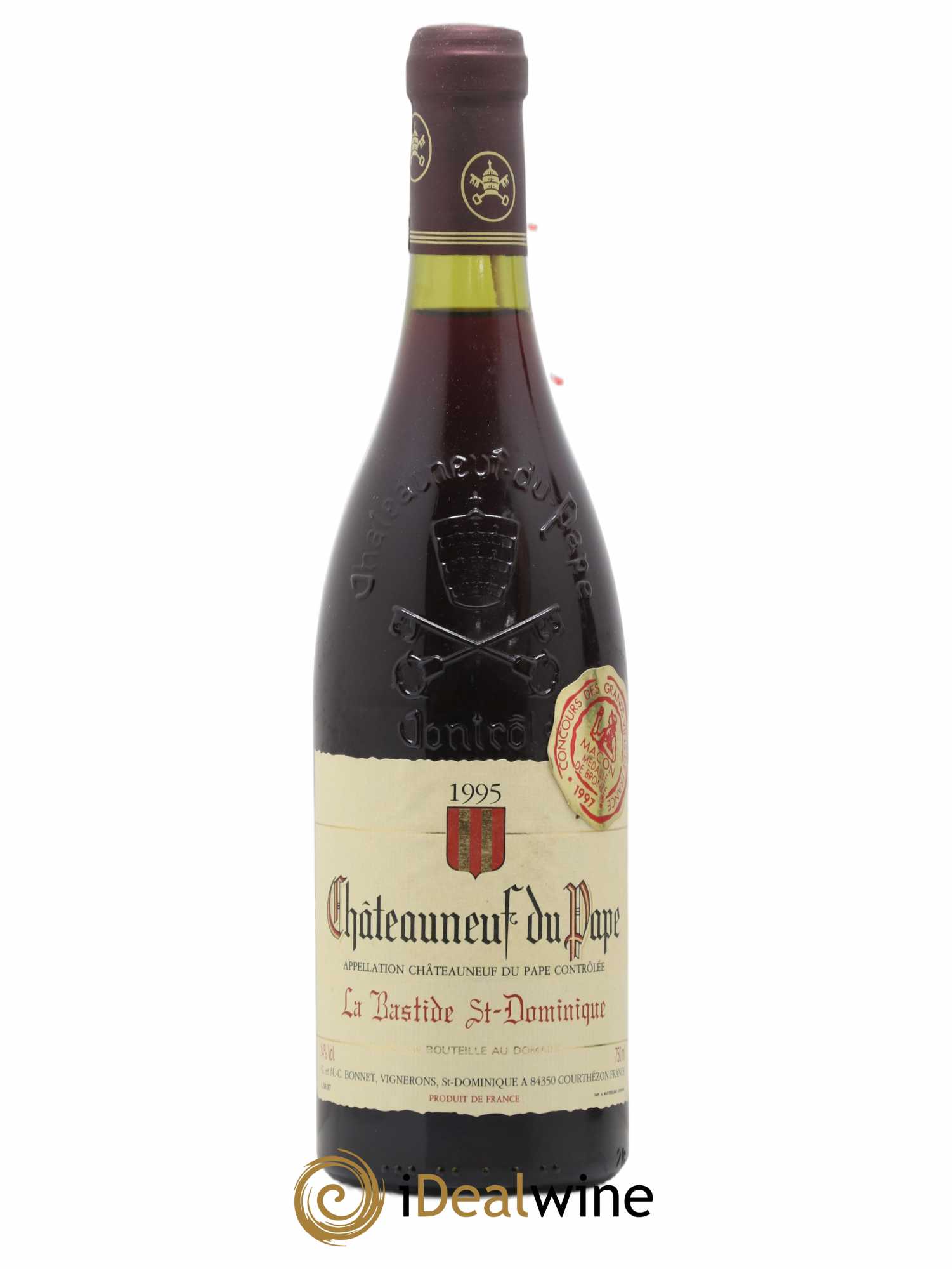 Châteauneuf-du-Pape La Bastide Saint Dominique 1995 - Posten von 1 Flasche - 0