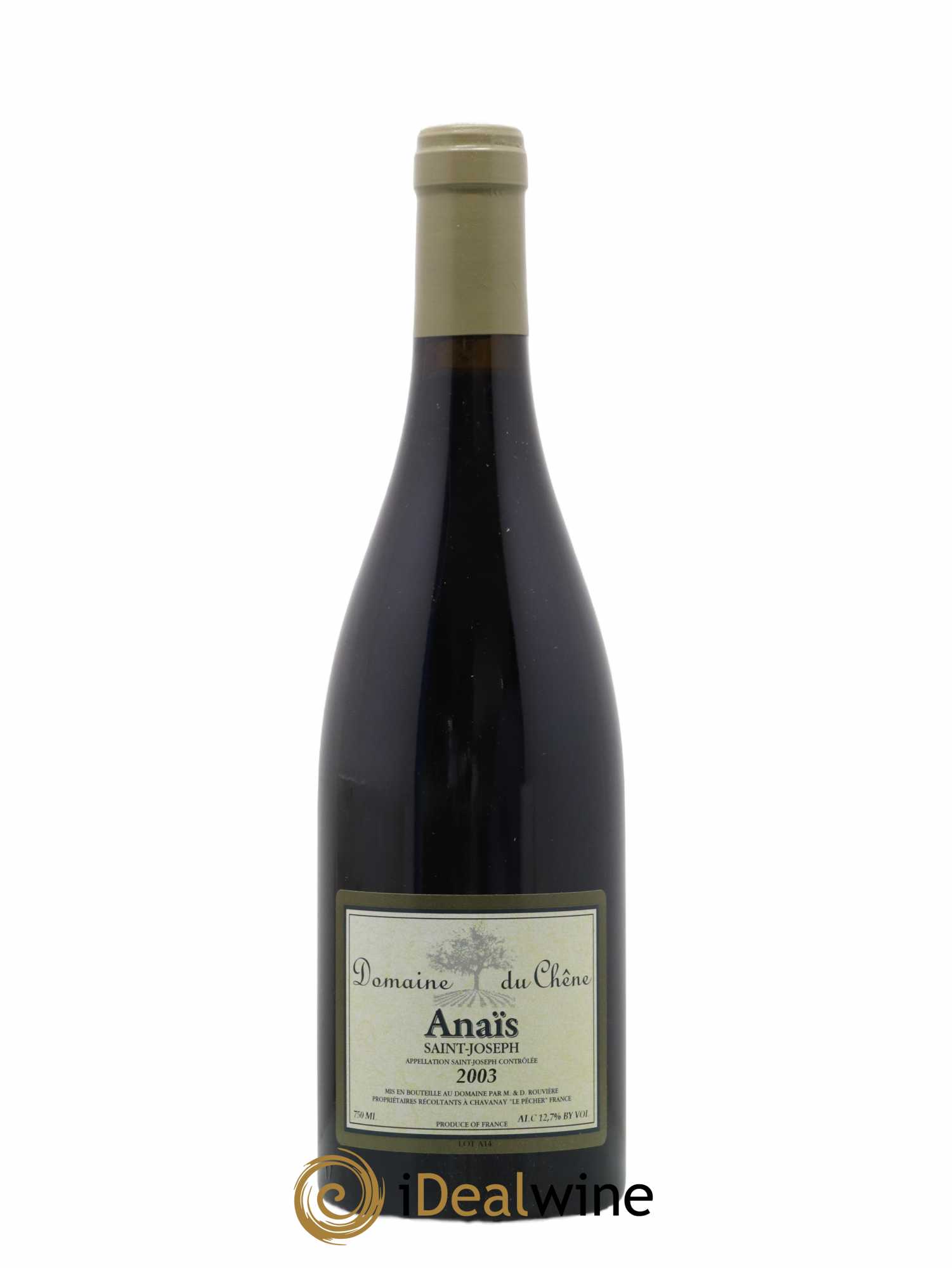 Saint-Joseph Domaine du Chene Rouvière Cuvée Anaïs 2003 - Posten von 1 Flasche - 0