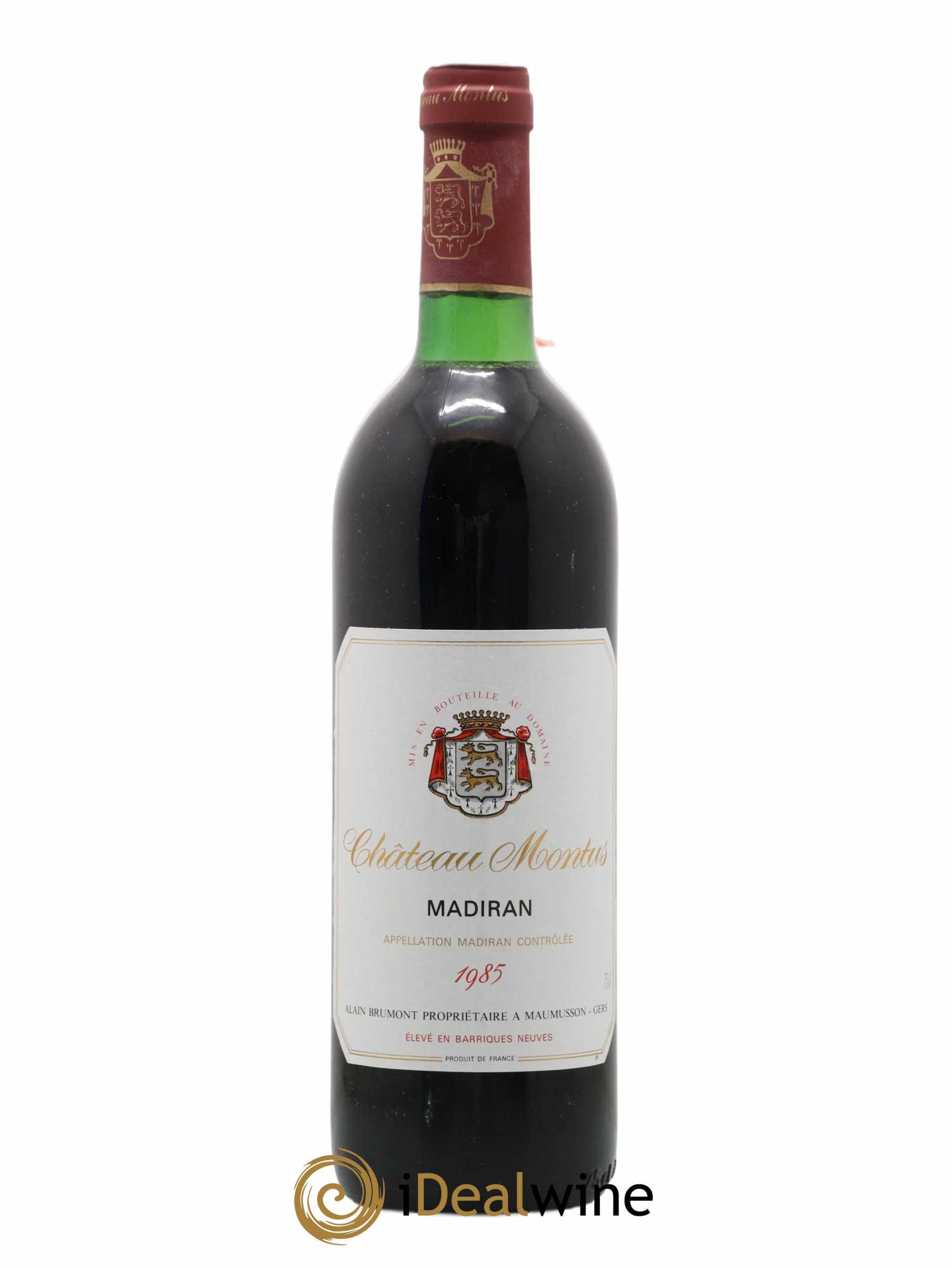 Madiran Château Montus Alain Brumont 1985 - Lot de 1 bouteille - 0