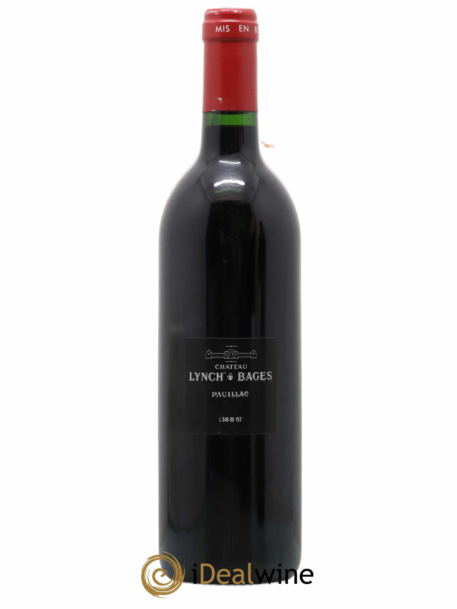 Château Lynch Bages 5ème Grand Cru Classé 1989 - Lot de 1 bouteille - 1
