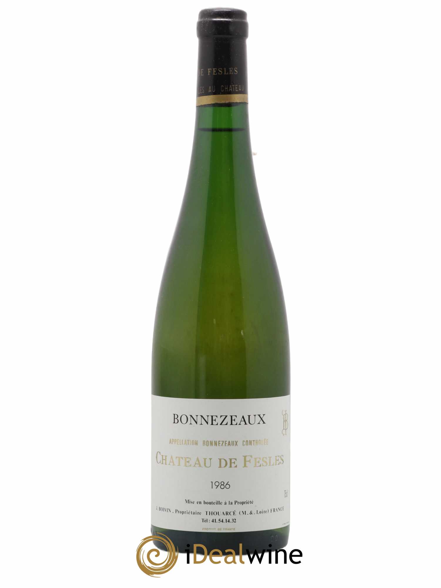 Bonnezeaux Château de Fesles 1986 - Lot of 1 bottle - 0