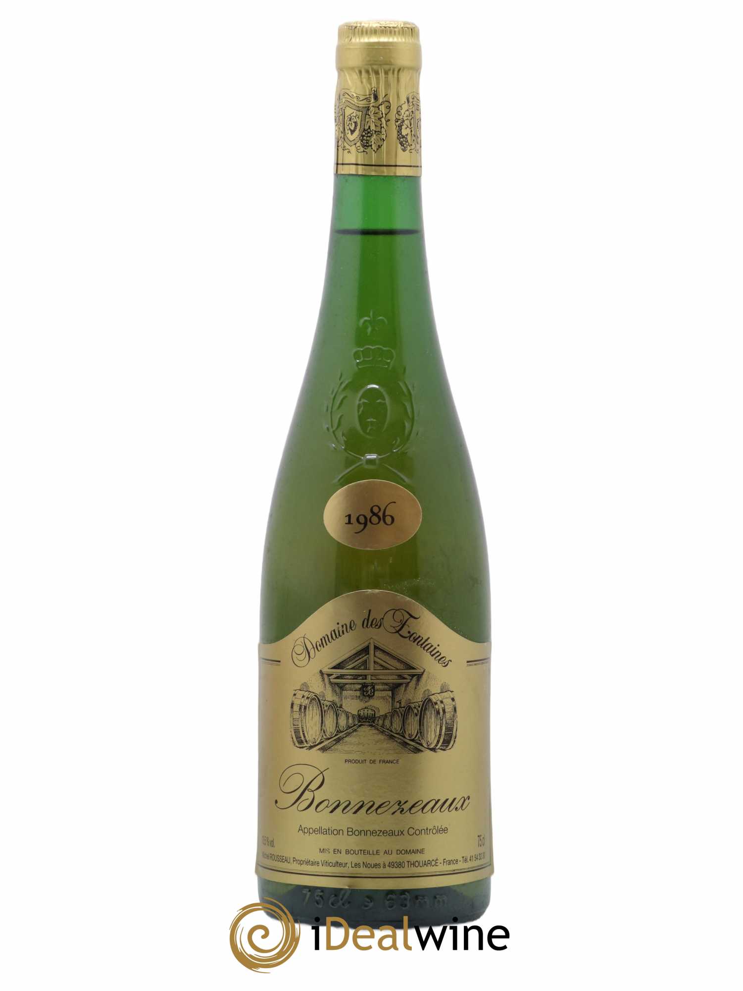 Bonnezeaux Domaine des Fontaines 1986 - Lot of 1 bottle - 0
