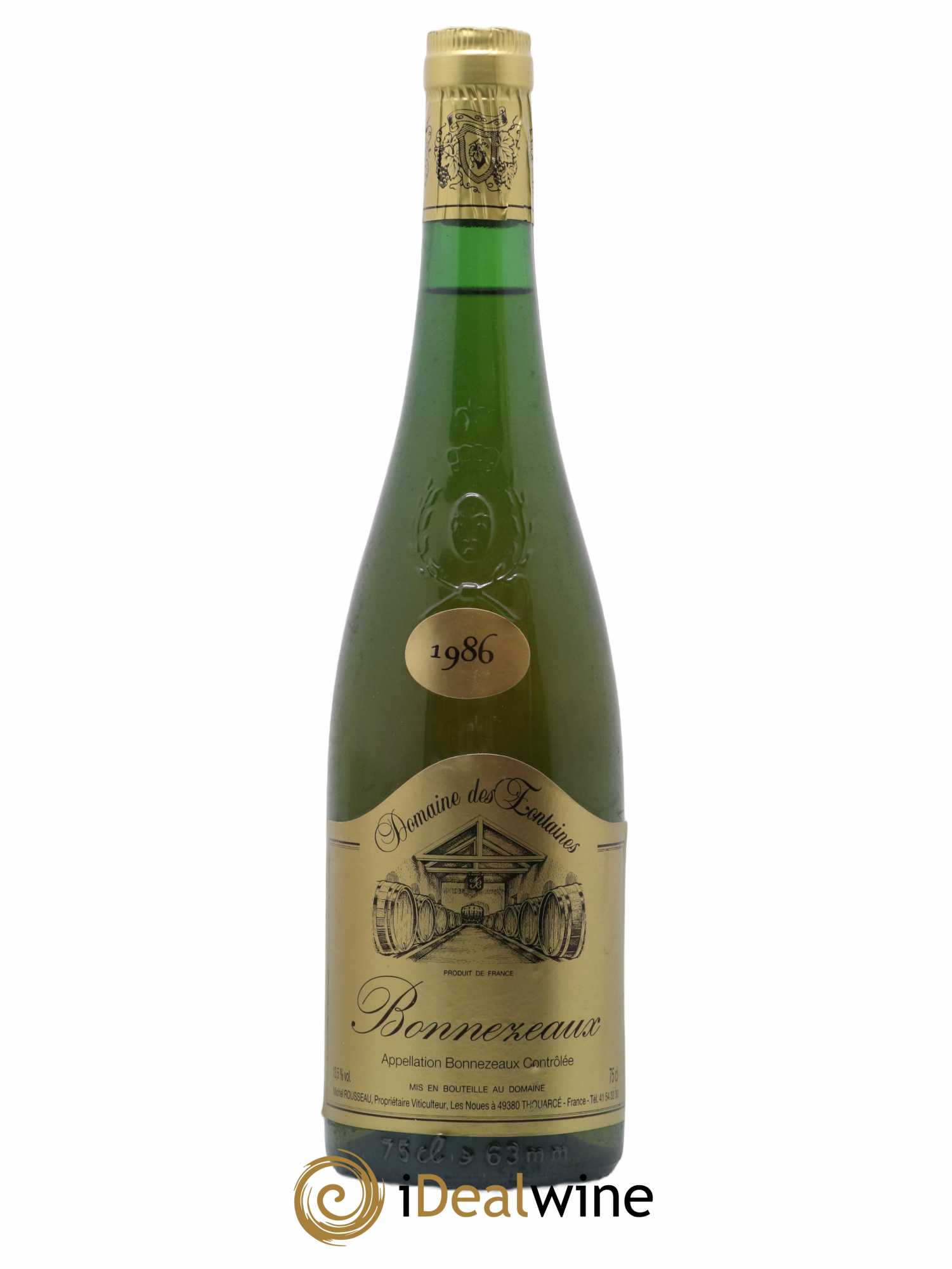Bonnezeaux Domaine des Fontaines 1986 - Lot of 1 bottle - 0