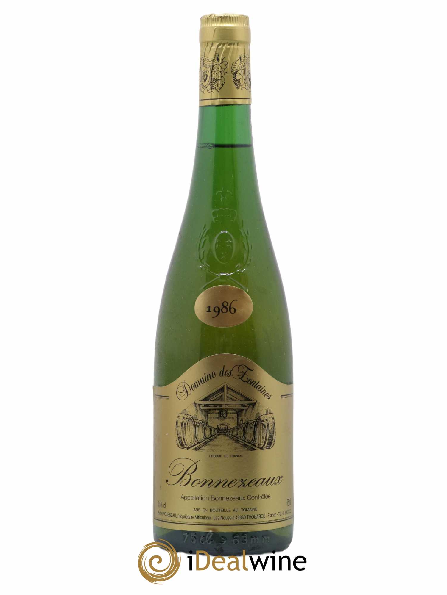 Bonnezeaux Domaine des Fontaines 1986 - Lot of 1 bottle - 0