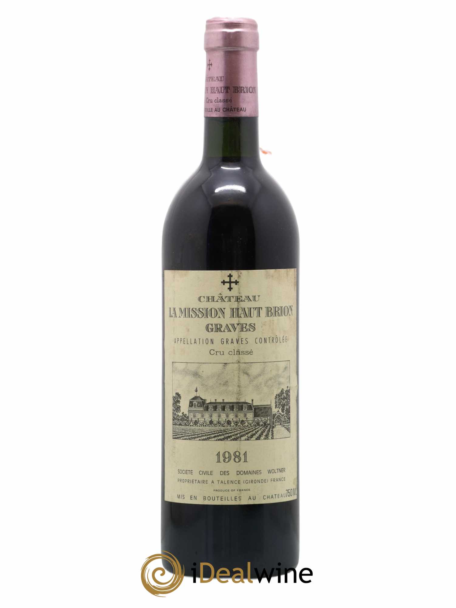 Château la Mission Haut-Brion Cru Classé de Graves 1981 - Lot de 1 bouteille - 0