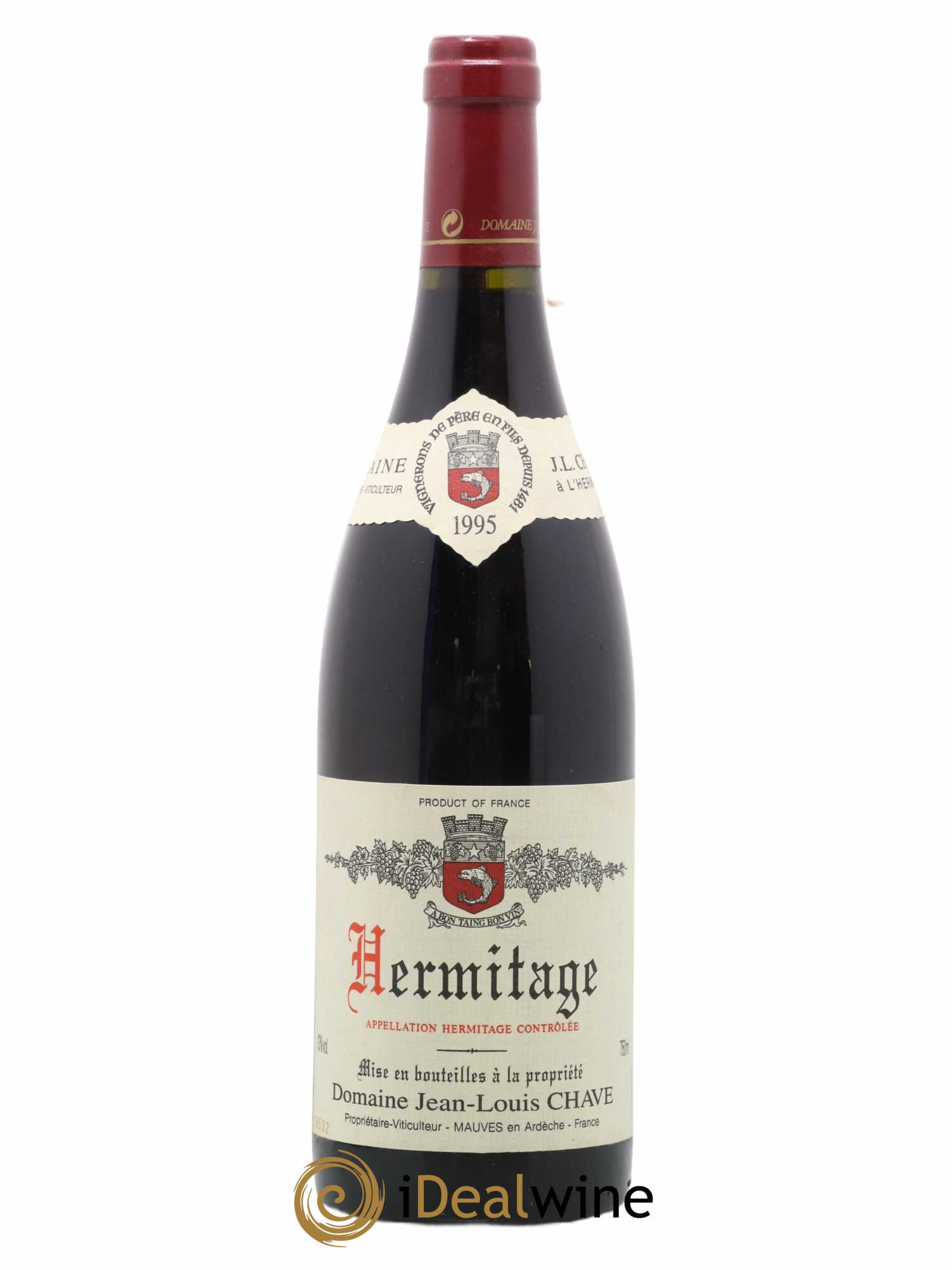Hermitage Jean-Louis Chave 1995 - Lot de 1 bouteille - 0