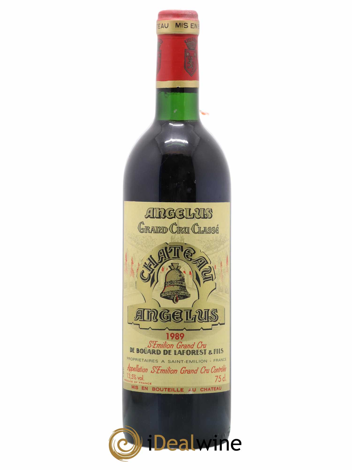 Château Angélus 1er Grand Cru Classé A 1989 - Lot of 1 bottle - 0