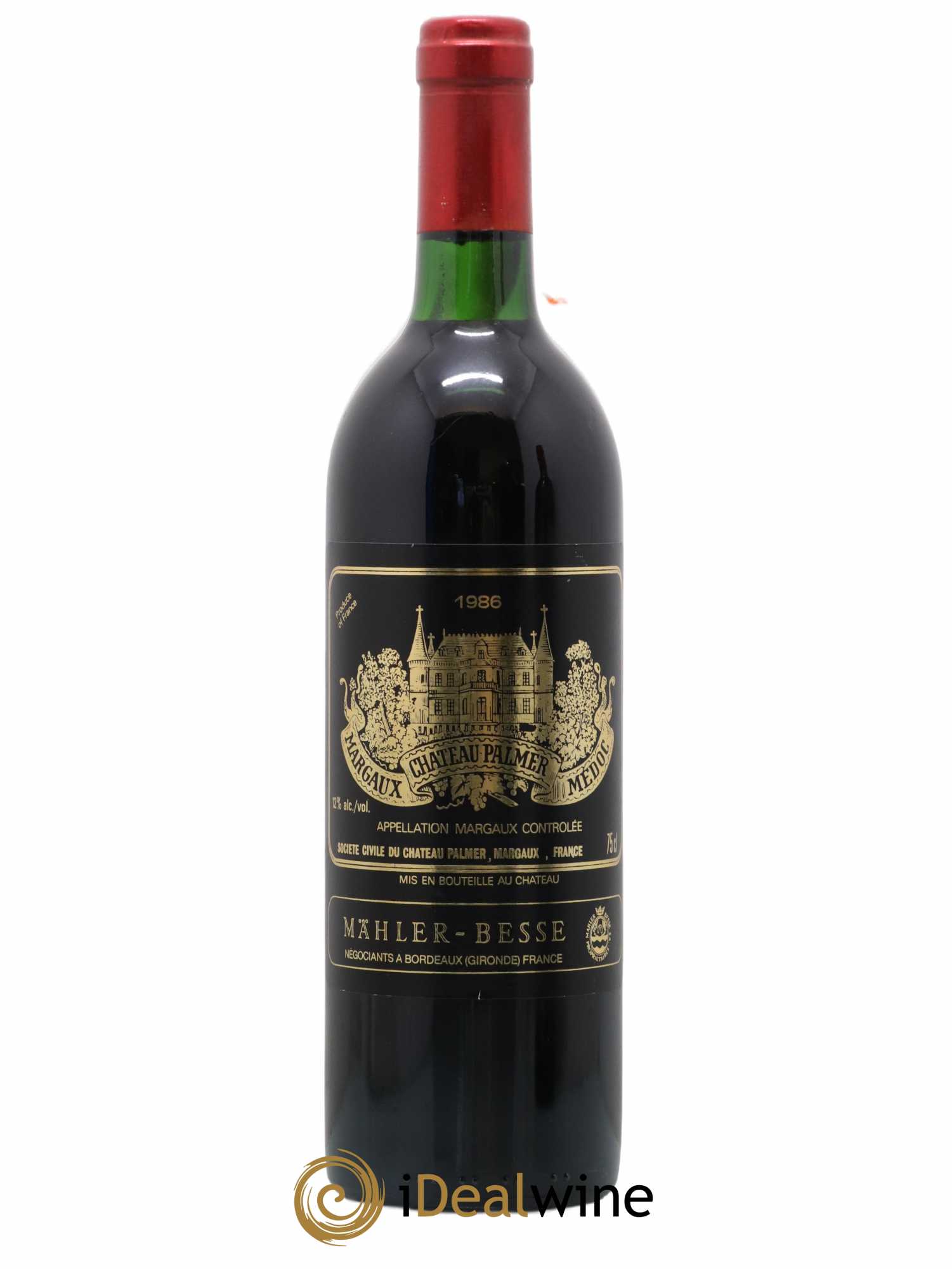 Château Palmer 3ème Grand Cru Classé 1986 - Lot de 1 bouteille - 0