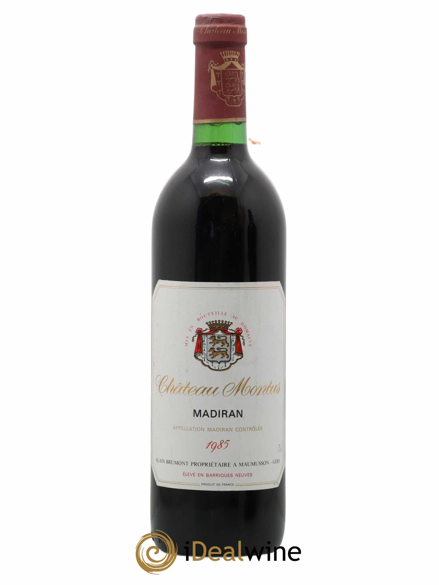 Madiran Château Montus Alain Brumont 1985 - Lot de 1 bouteille - 0