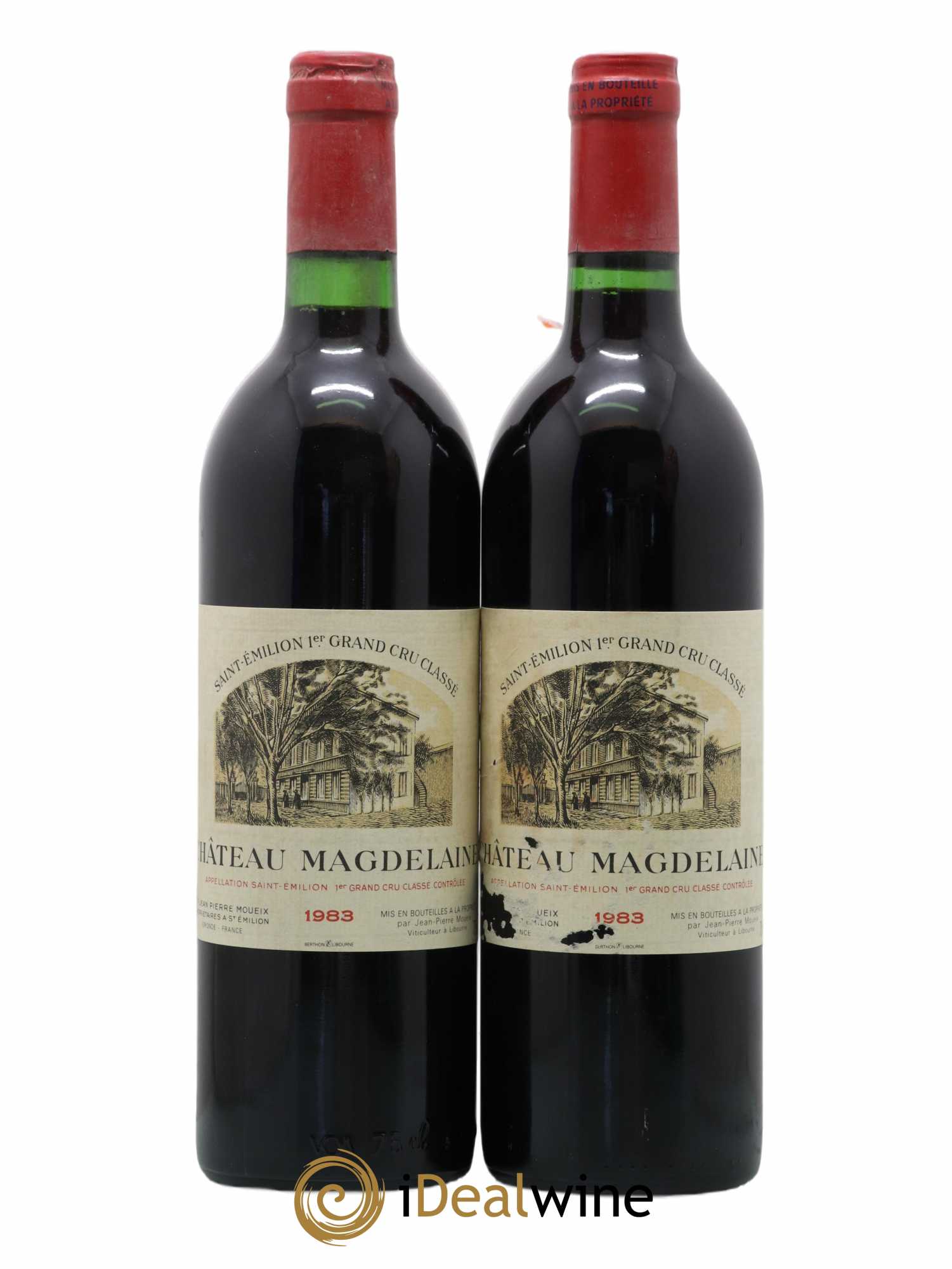 Château Magdelaine 1983 - Lot de 2 bouteilles - 0