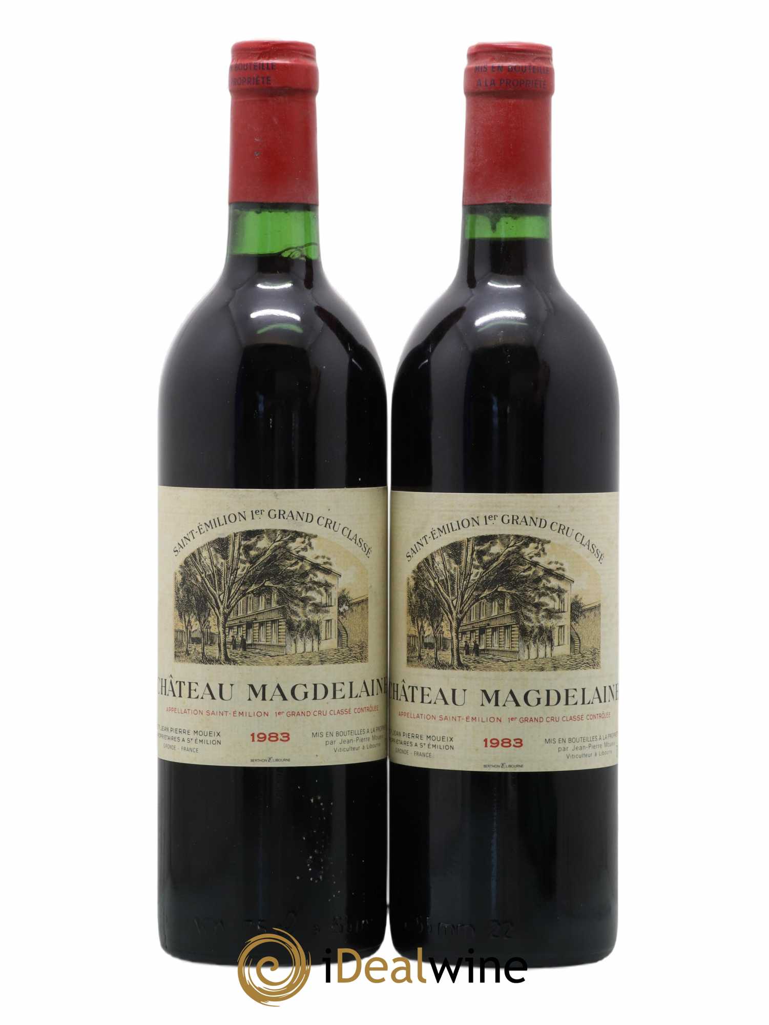 Château Magdelaine 1983 - Lot de 2 bouteilles - 0