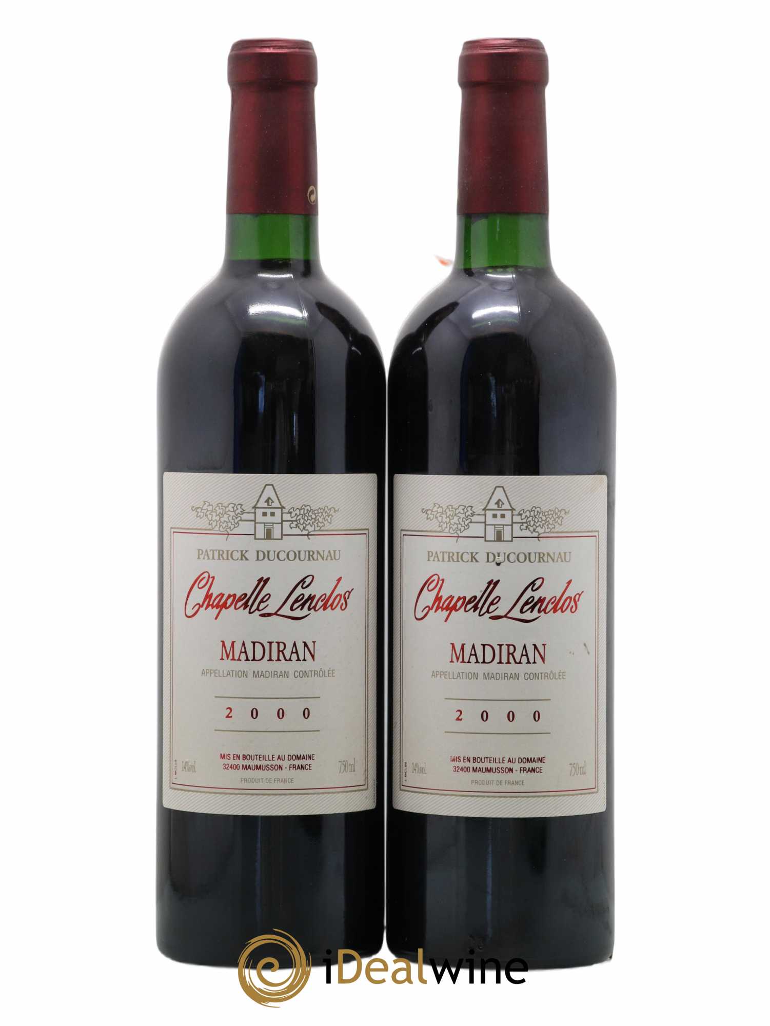 Madiran Chapelle Lenclos 2000 - Lot de 2 bouteilles - 0