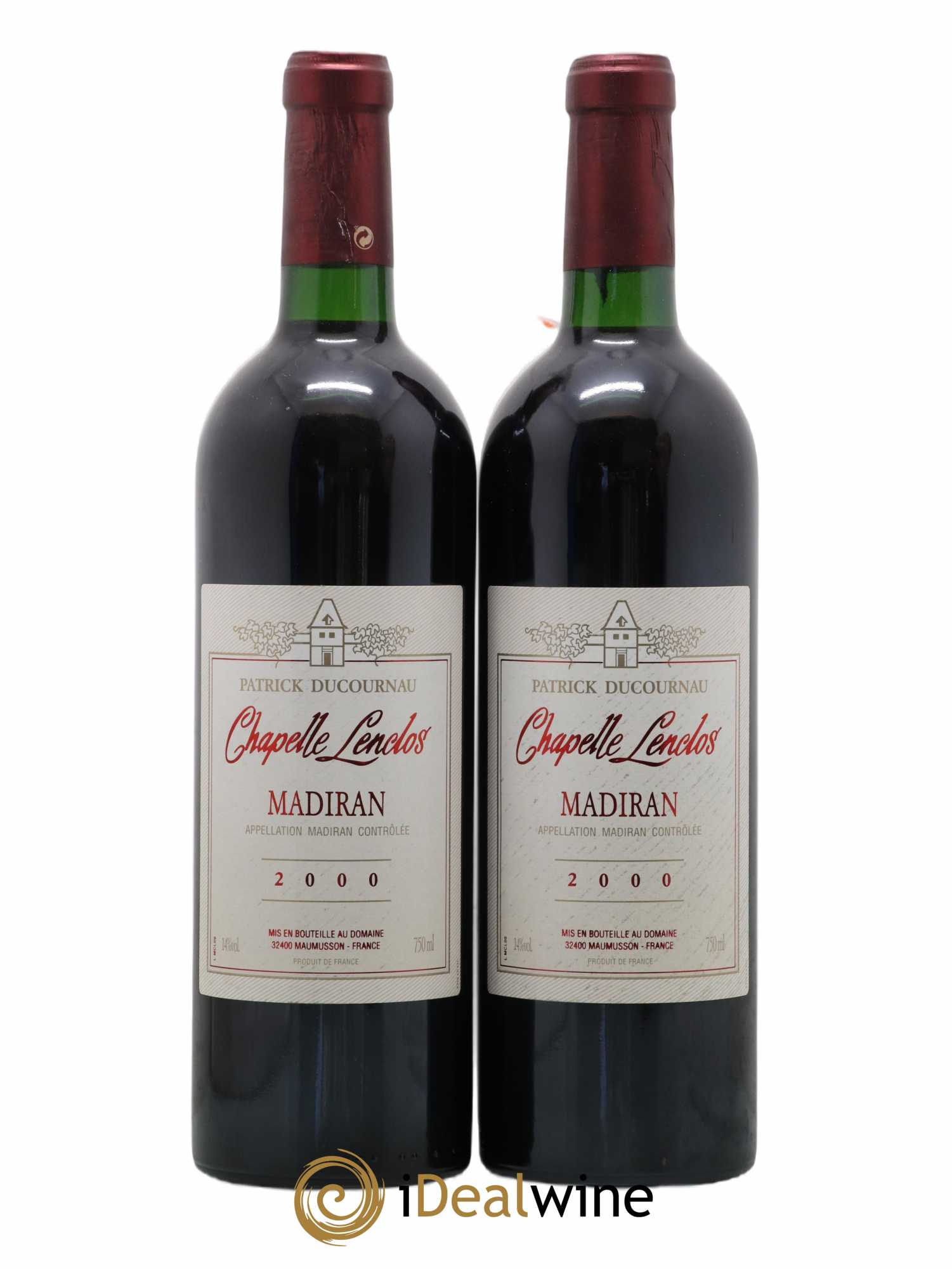 Madiran Chapelle Lenclos 2000 - Posten von 2 Flaschen - 0