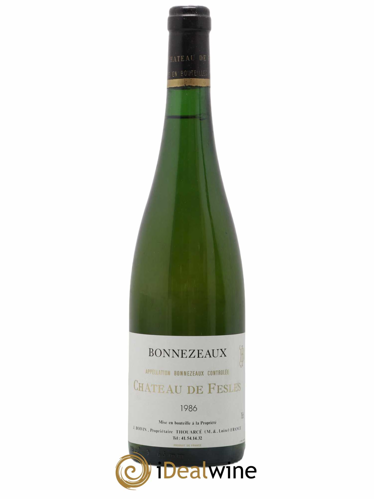 Bonnezeaux Château de Fesles 1986 - Lot of 1 bottle - 0