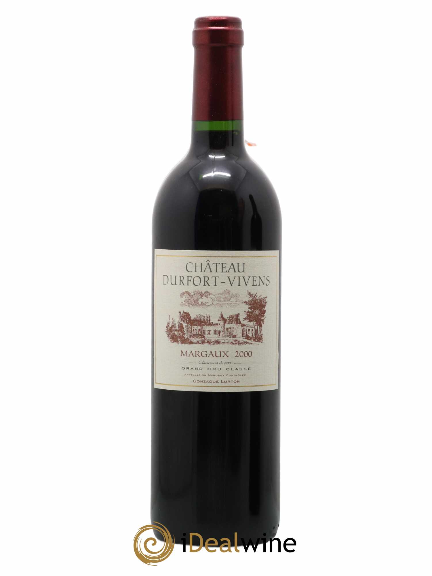 Château Durfort Vivens 2ème Grand Cru Classé 2000 - Lot de 1 bouteille - 0