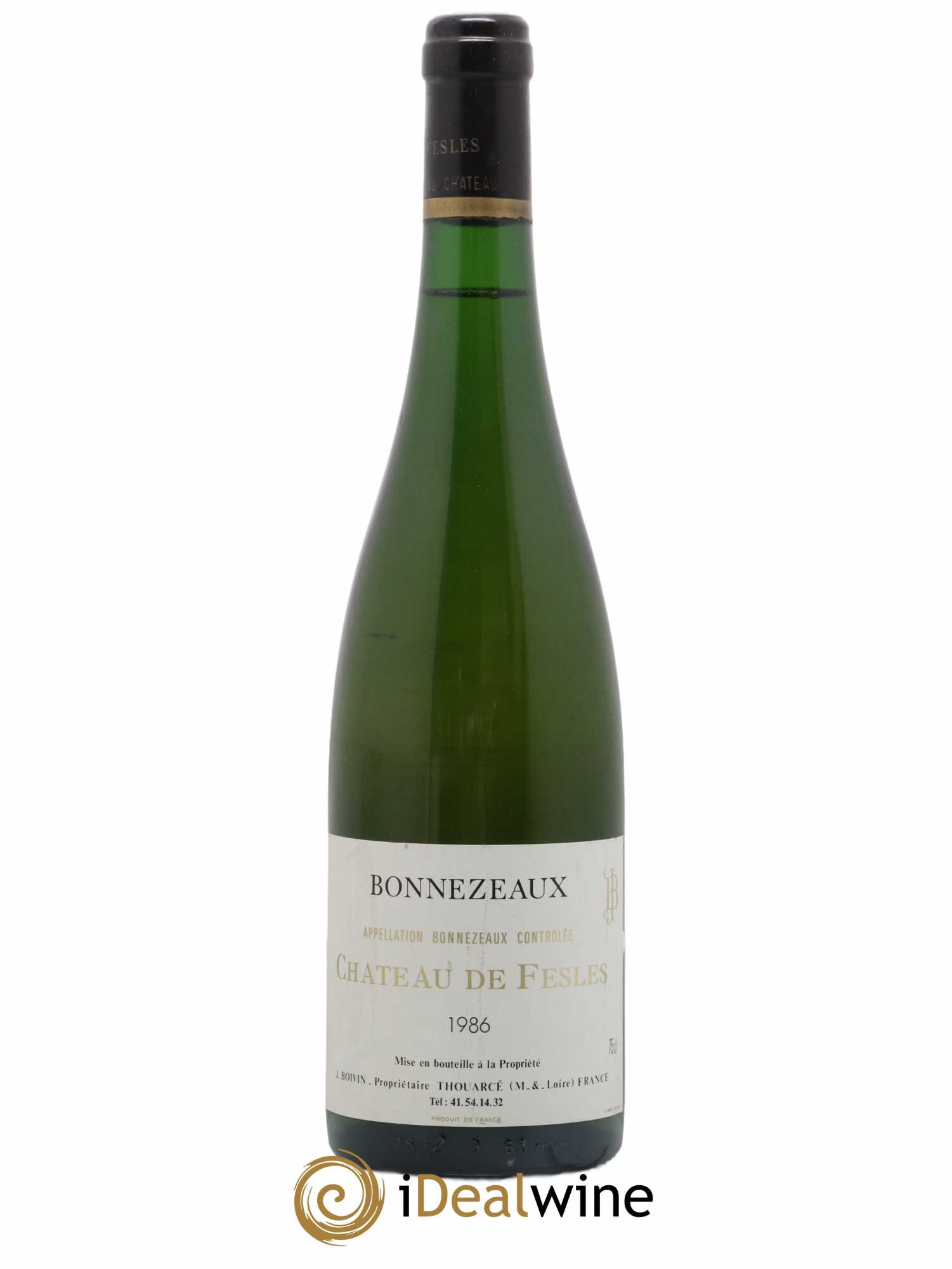 Bonnezeaux Château de Fesles 1986 - Lot of 1 bottle - 0