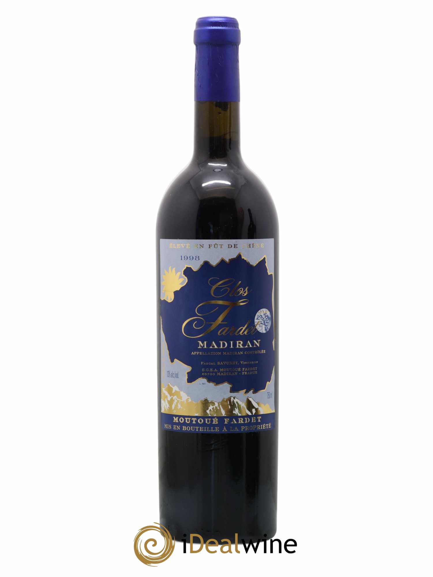 Madiran Clos Fardet 1998 - Lot de 1 bouteille - 0